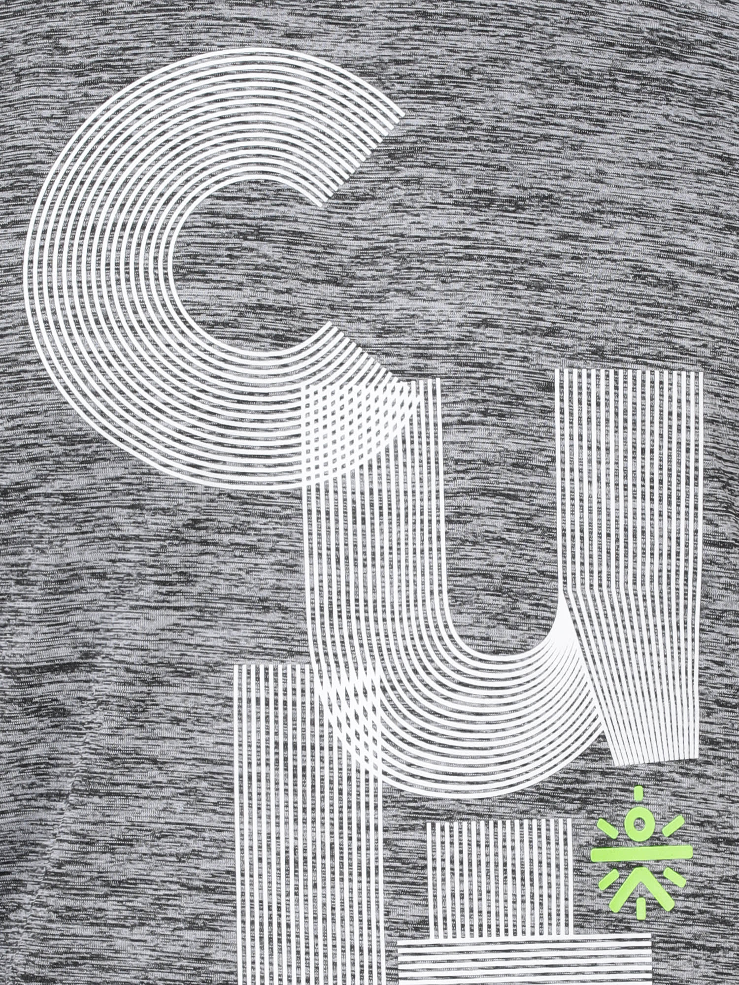 Signature Cult Light Grey Casual Tee