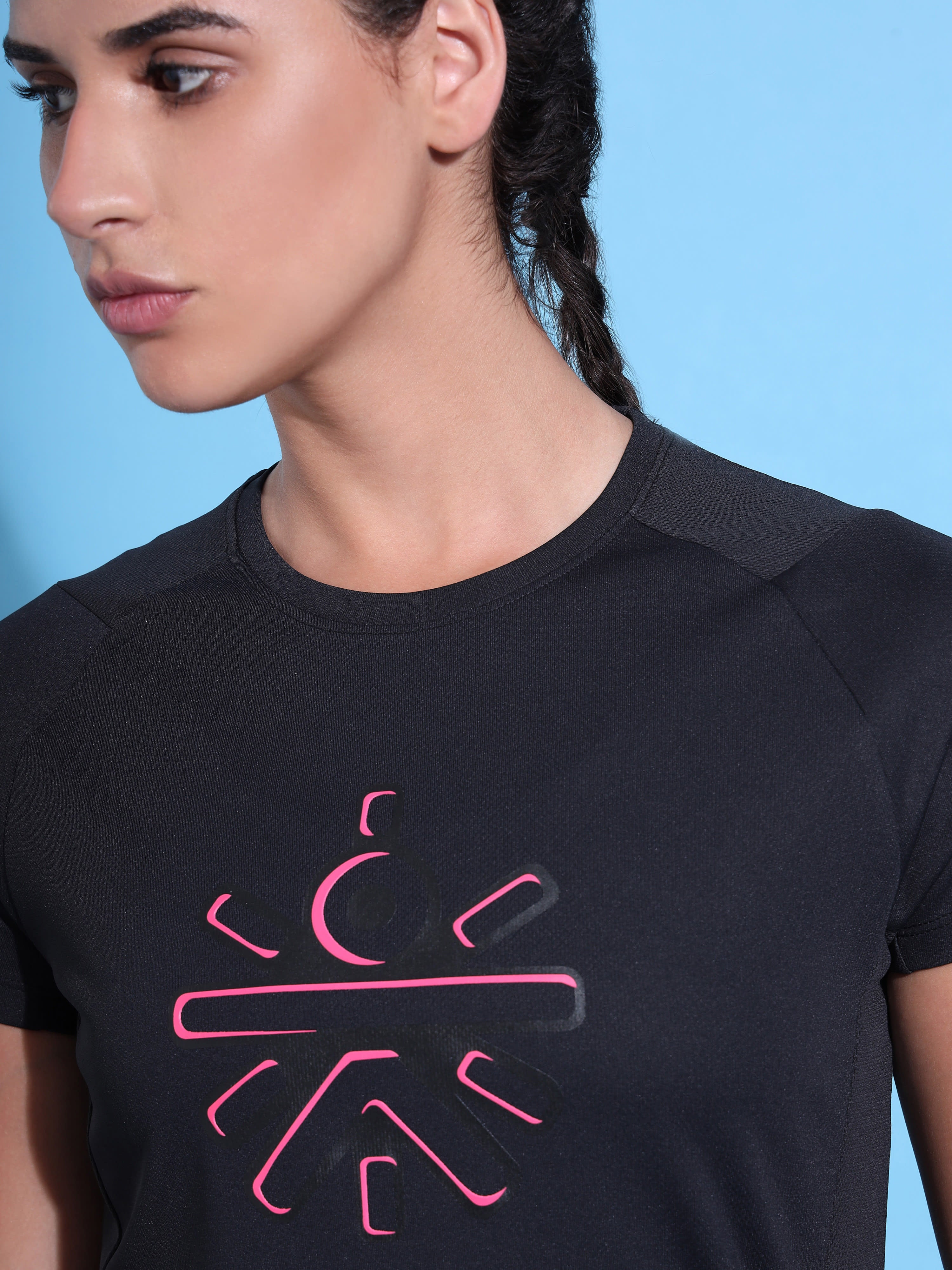 Graphic Print Anti-Odour T-shirt