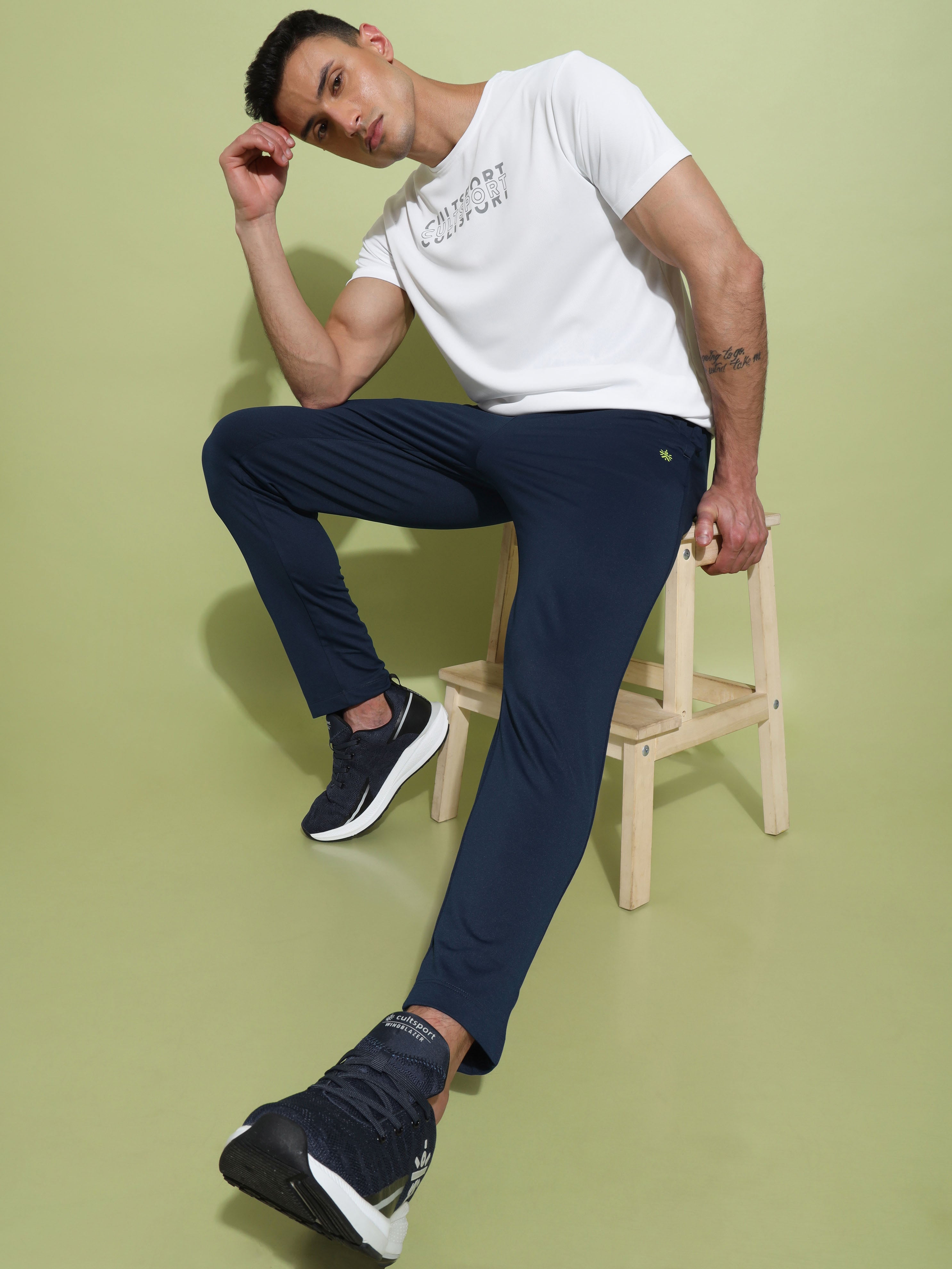 Solid Performance Track Pants