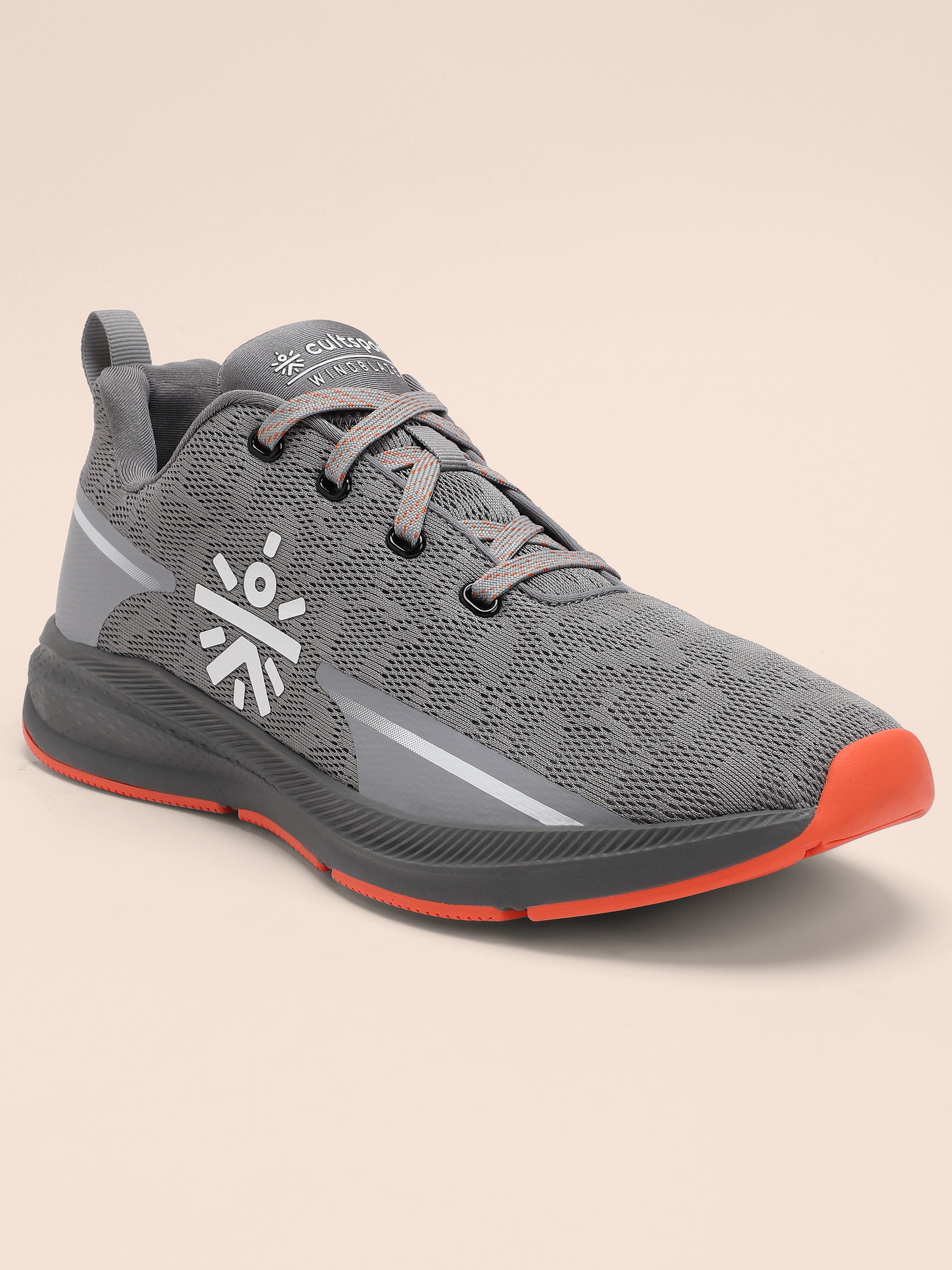 cult Windblazer Men Running Shoes - Grey/Orange