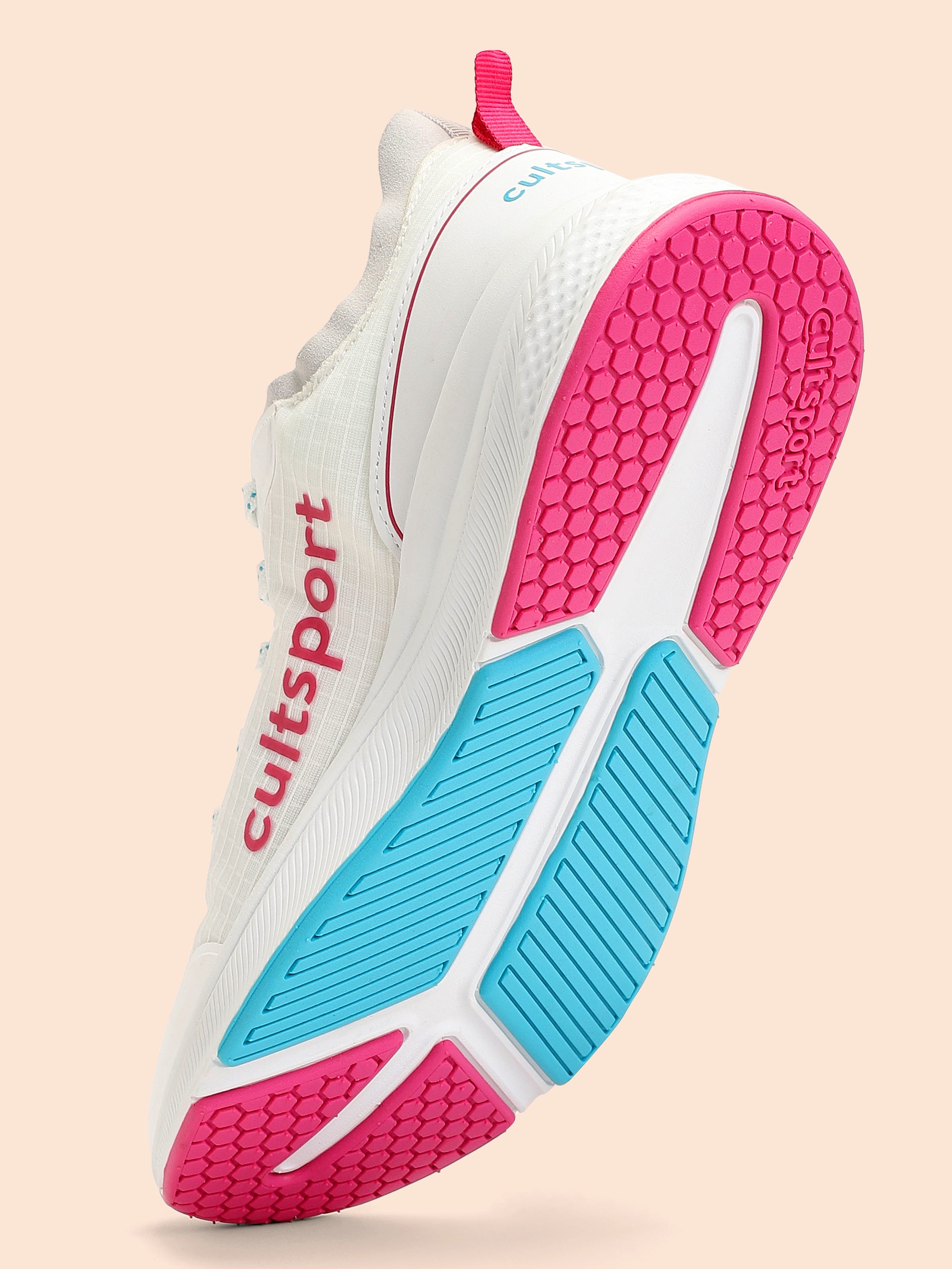 cult Flamingo Women Running Shoes - White/Red