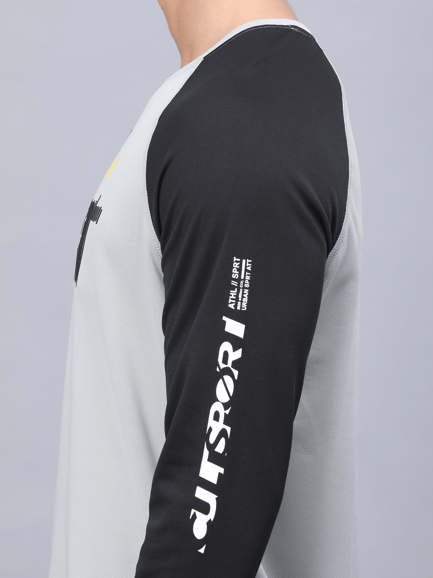 Abstract Unit Grey Tee