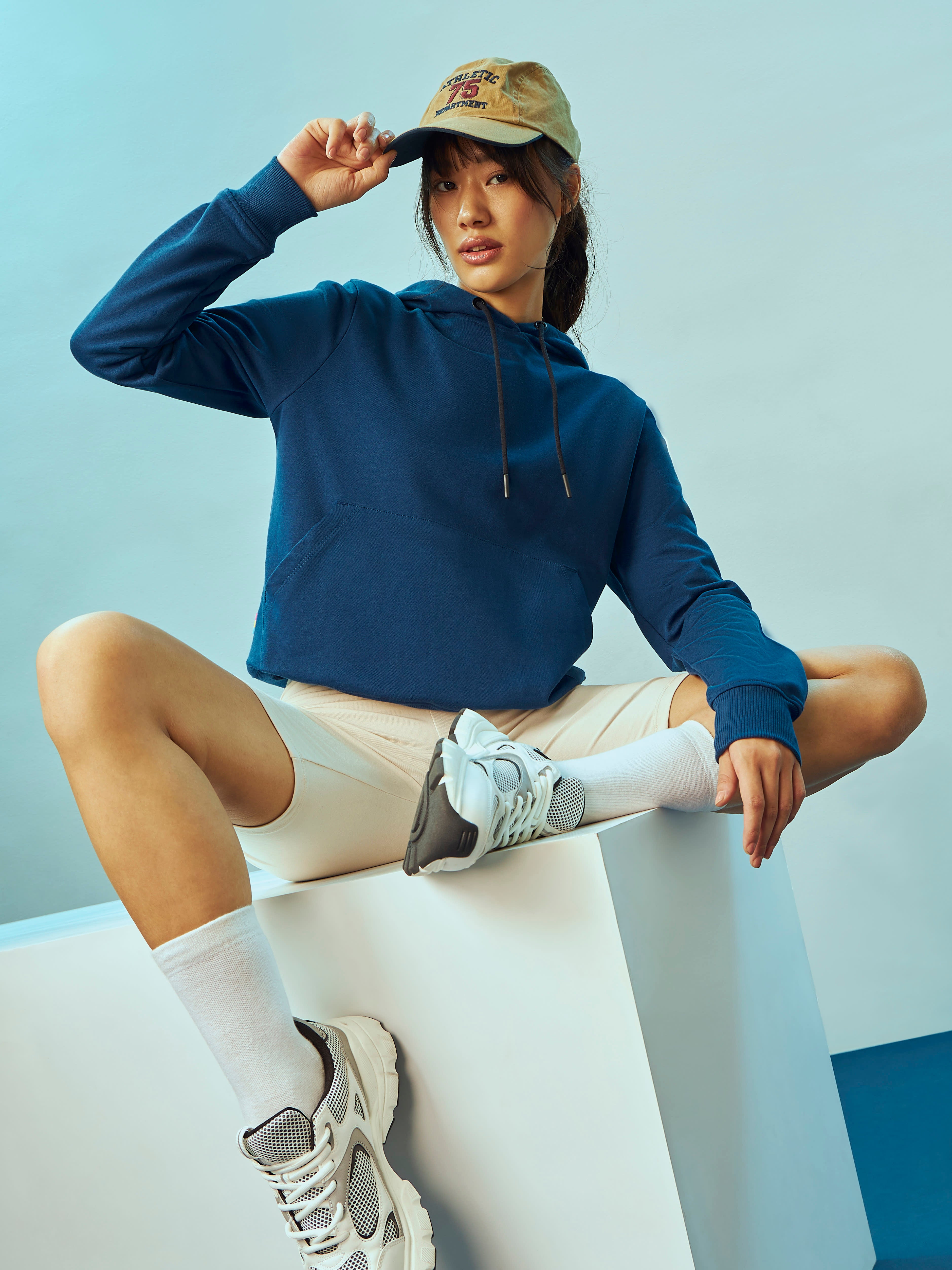 Hooded Sweatshirt with Kangaroo Pocket