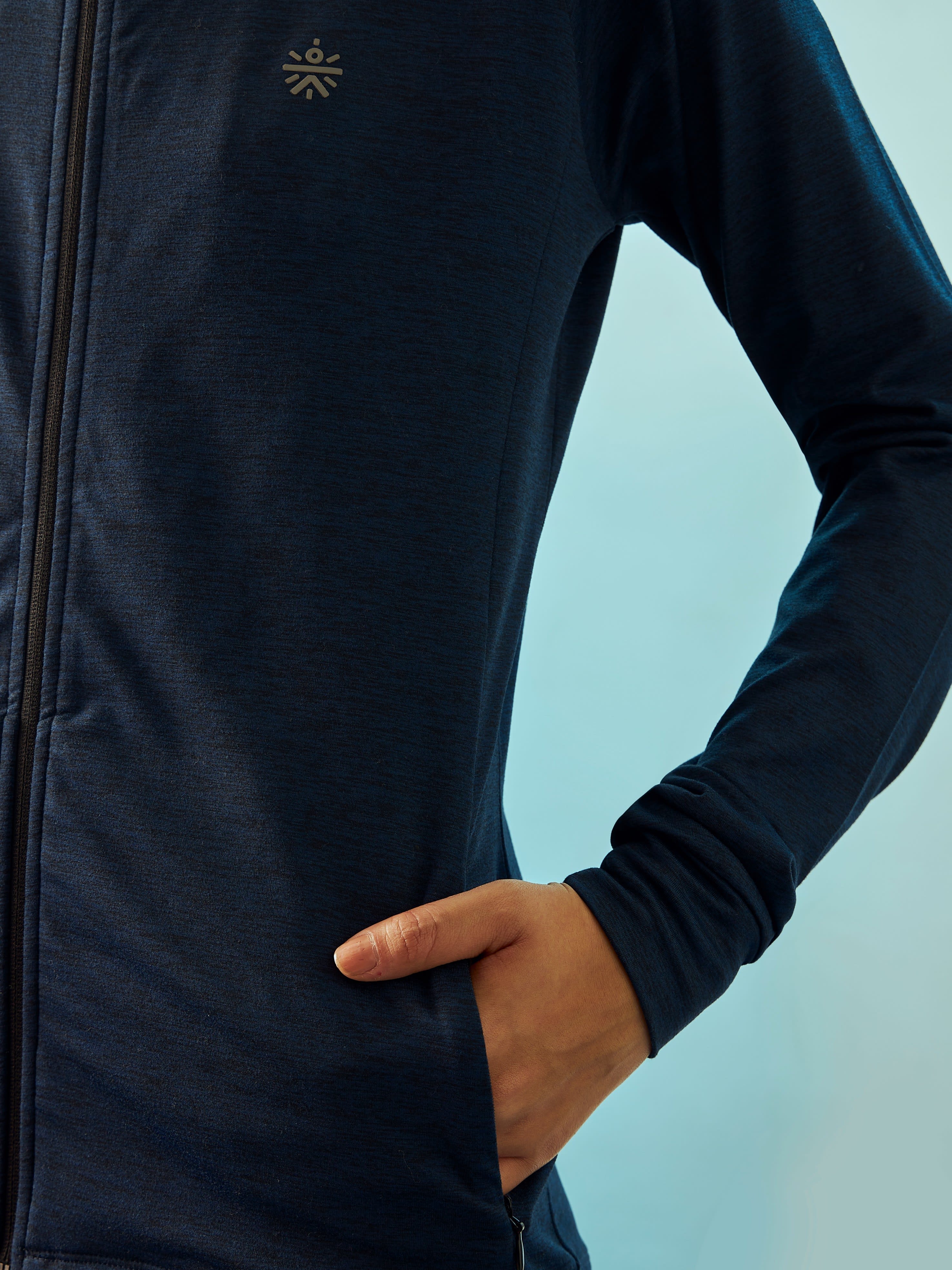 Zip-Front Jacket with Side Pockets