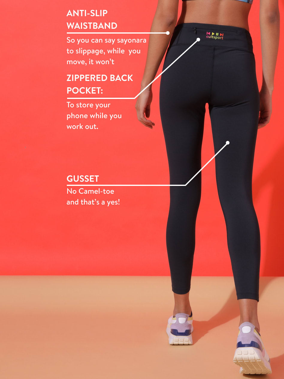 AbsoluteFit Ombre Stripe Tights