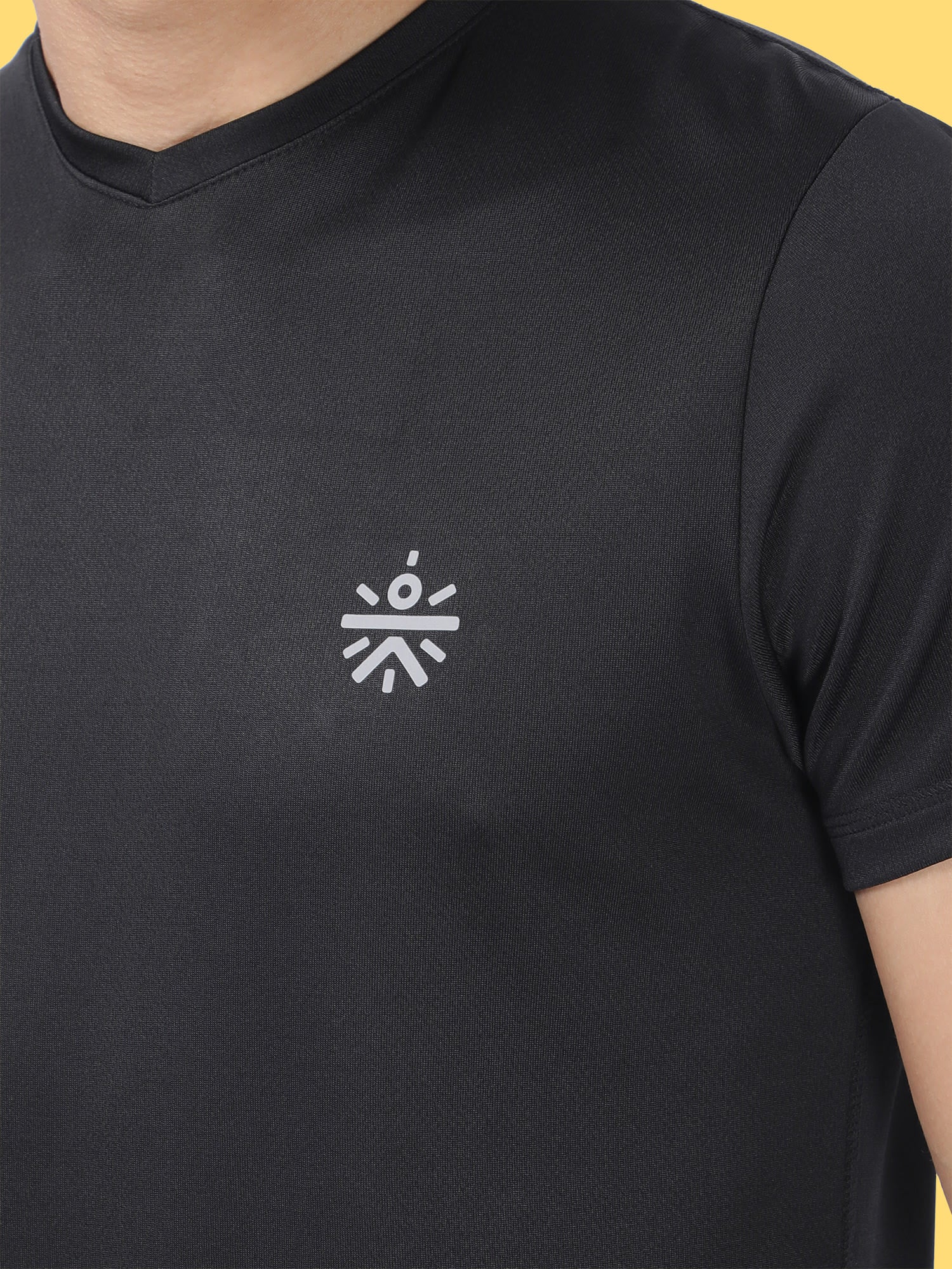 Vital Prime Black Training Slim Tee