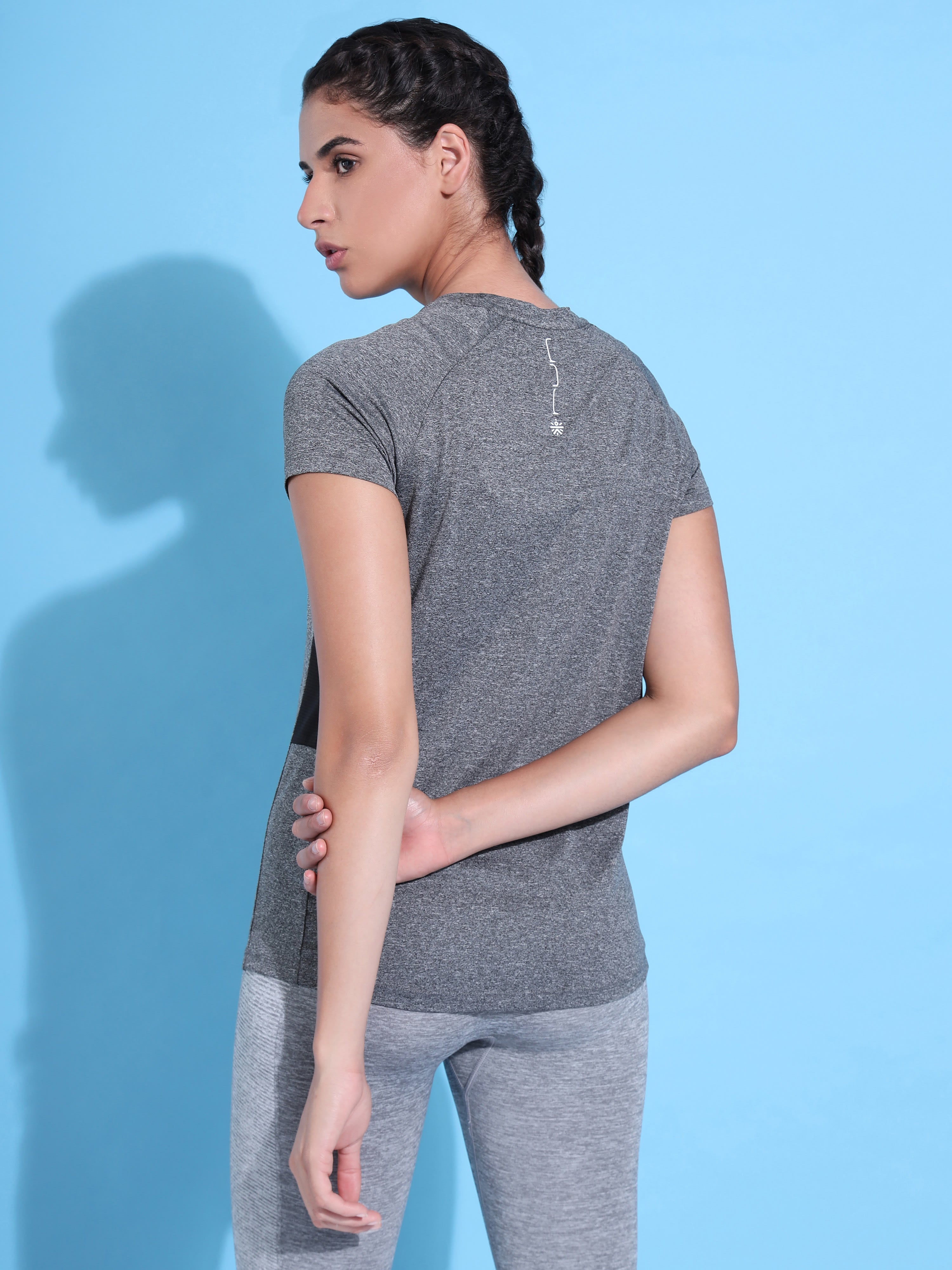 Typographic Print Running T-shirt