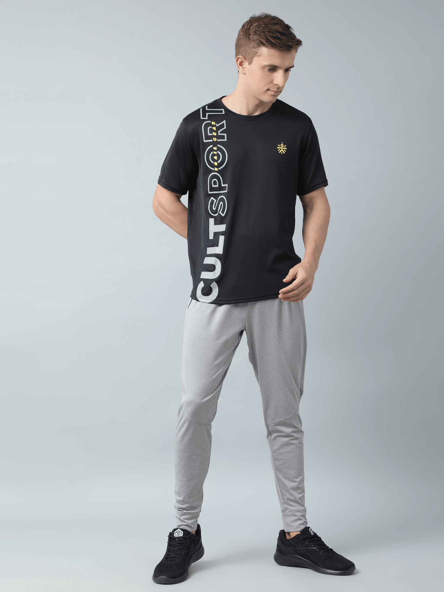 Abstract Rapid Workout T-shirt