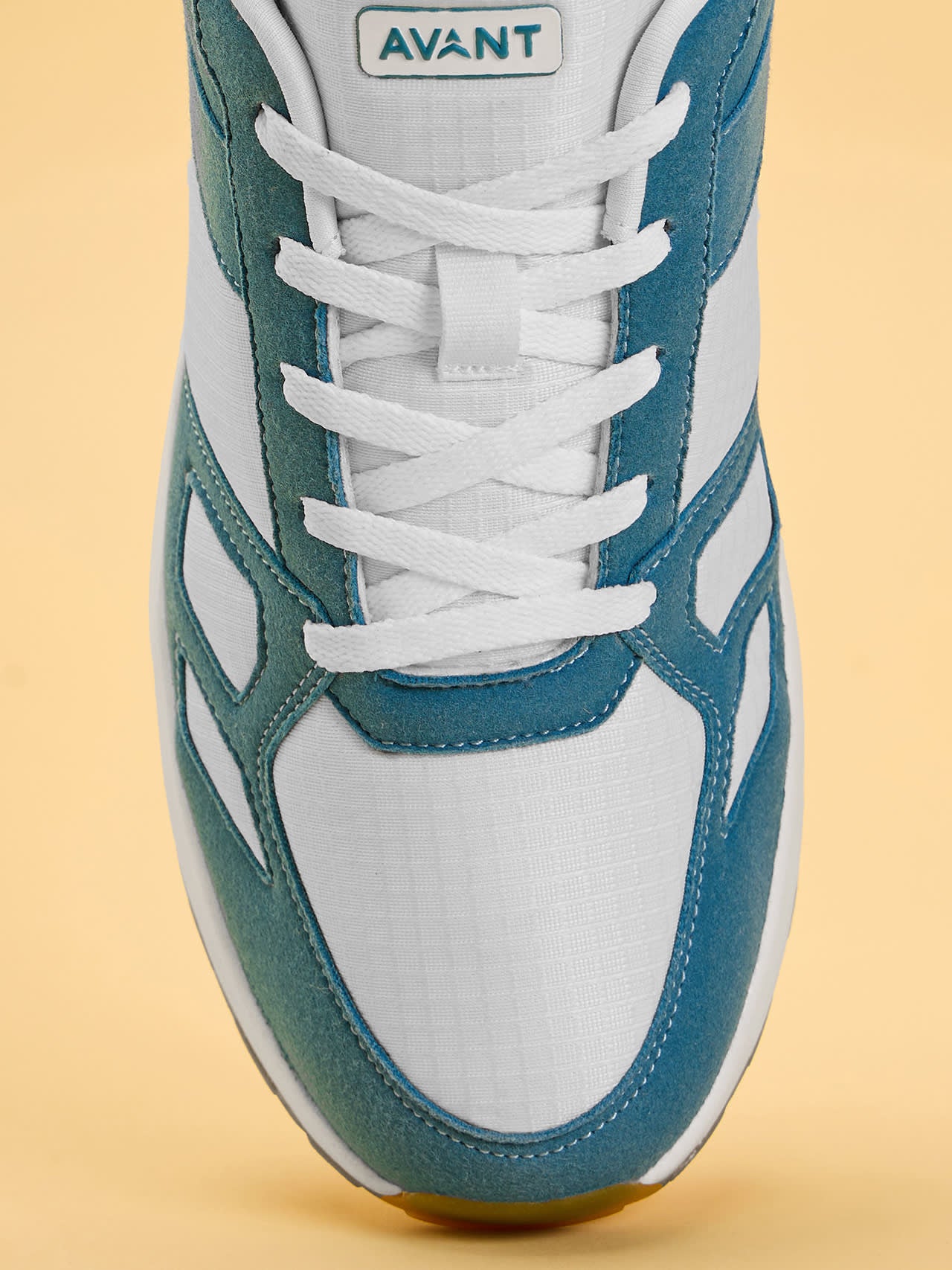 Avant Men's Waffle Pro Sneaker Shoes-Sea Green / White