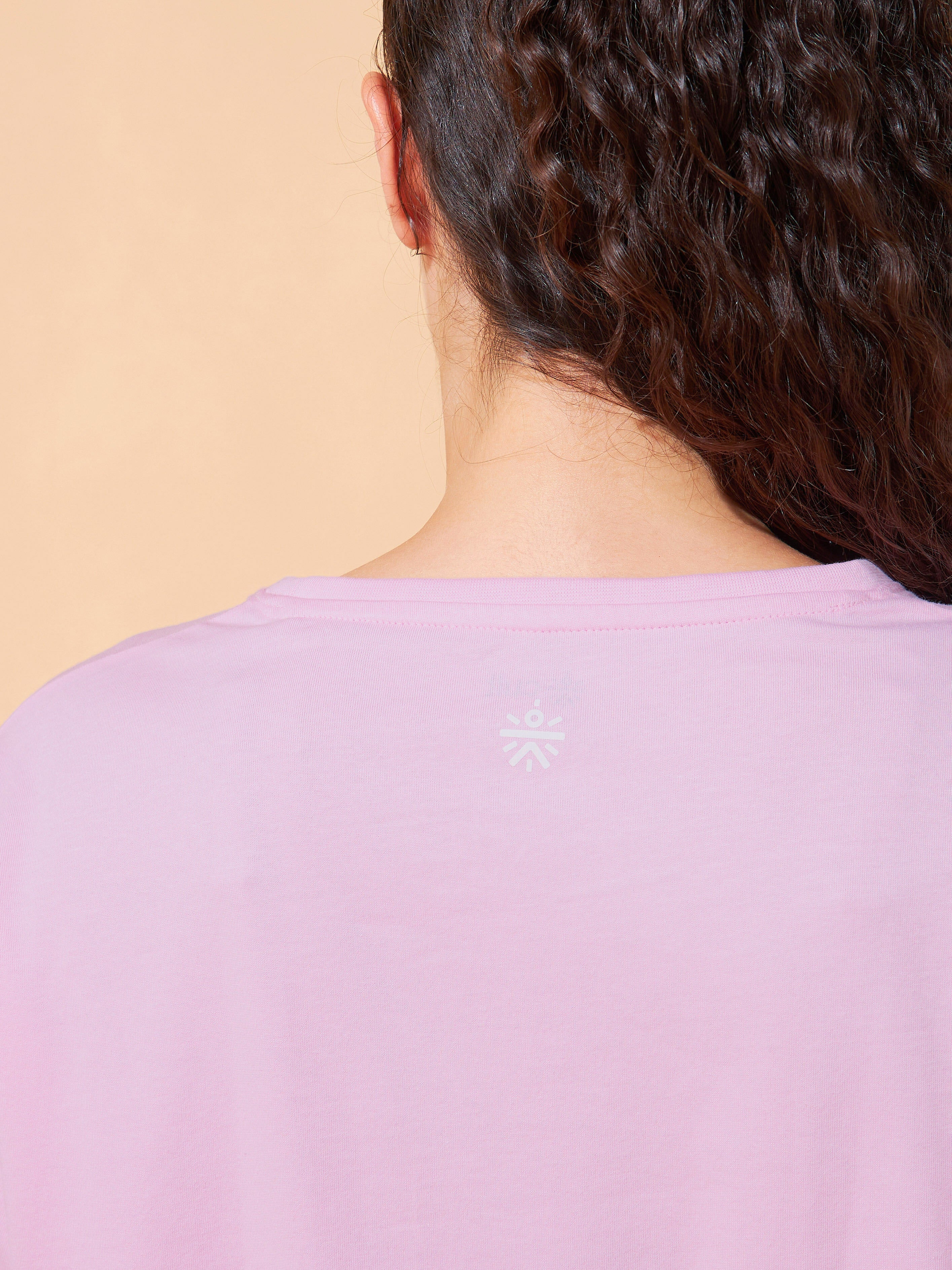 Yoga Fan Print T-shirt