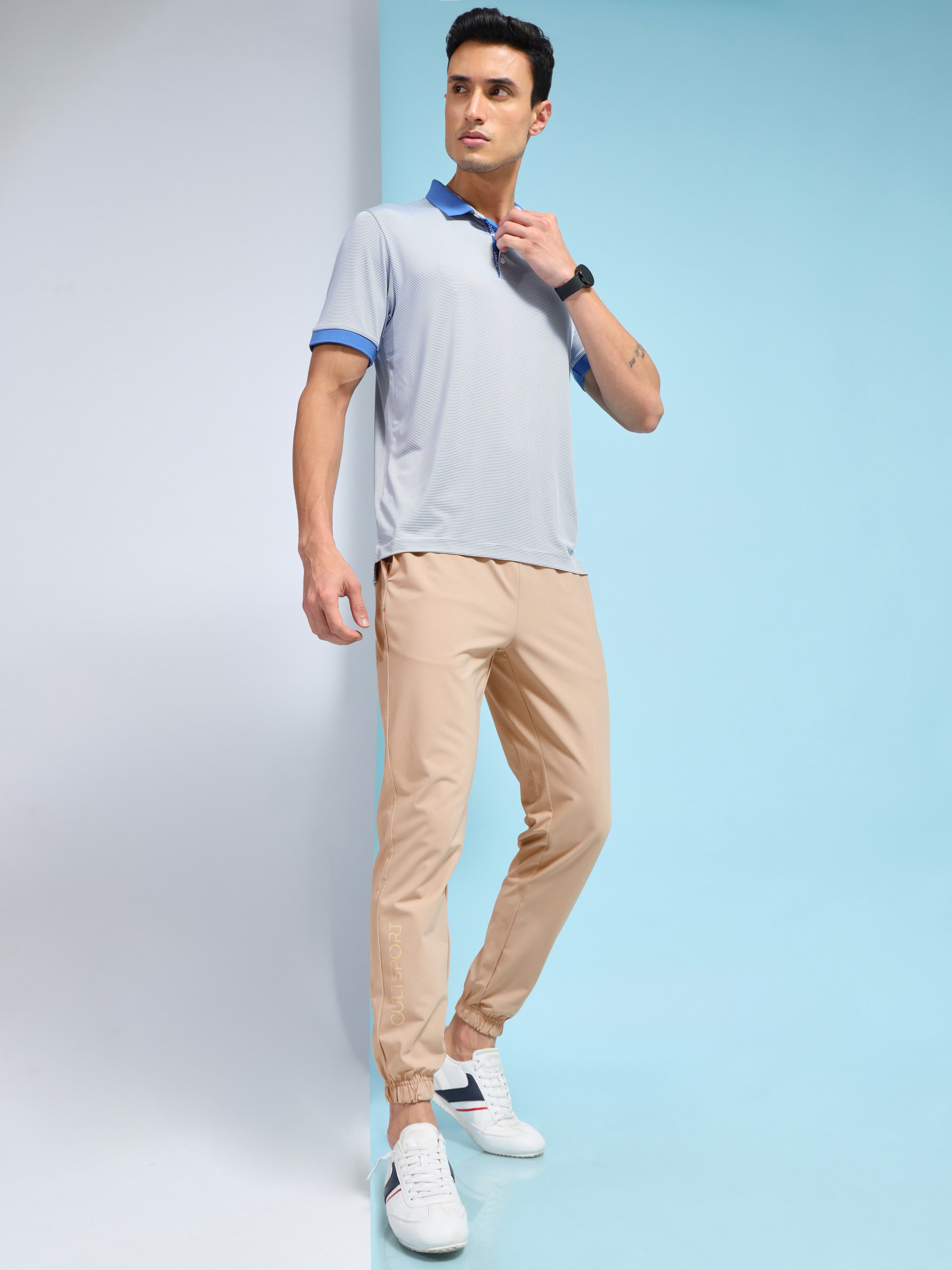 Work to Play Solid Comfort Joggers