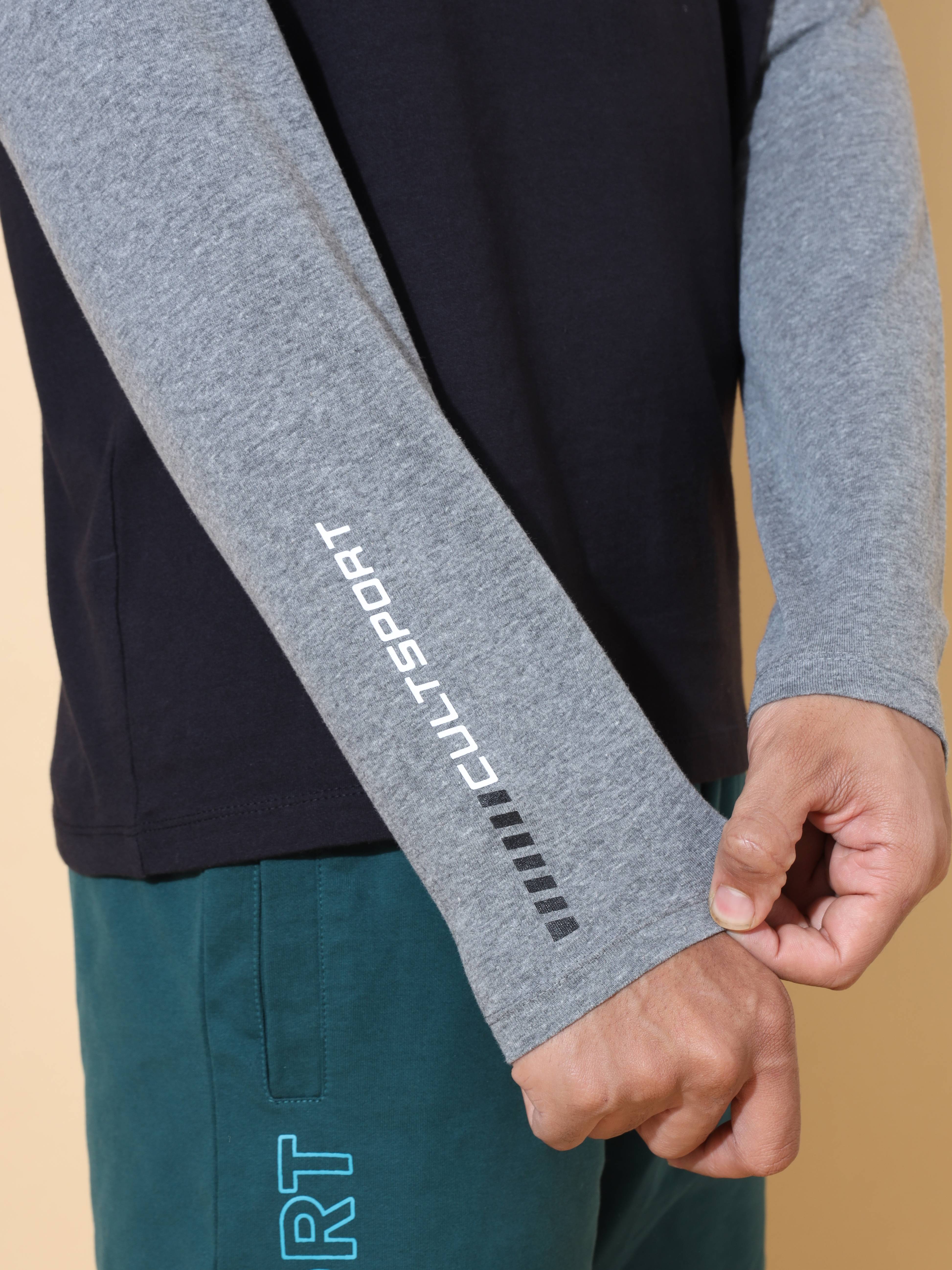 Raglan Sleeve Colourblock T-shirt