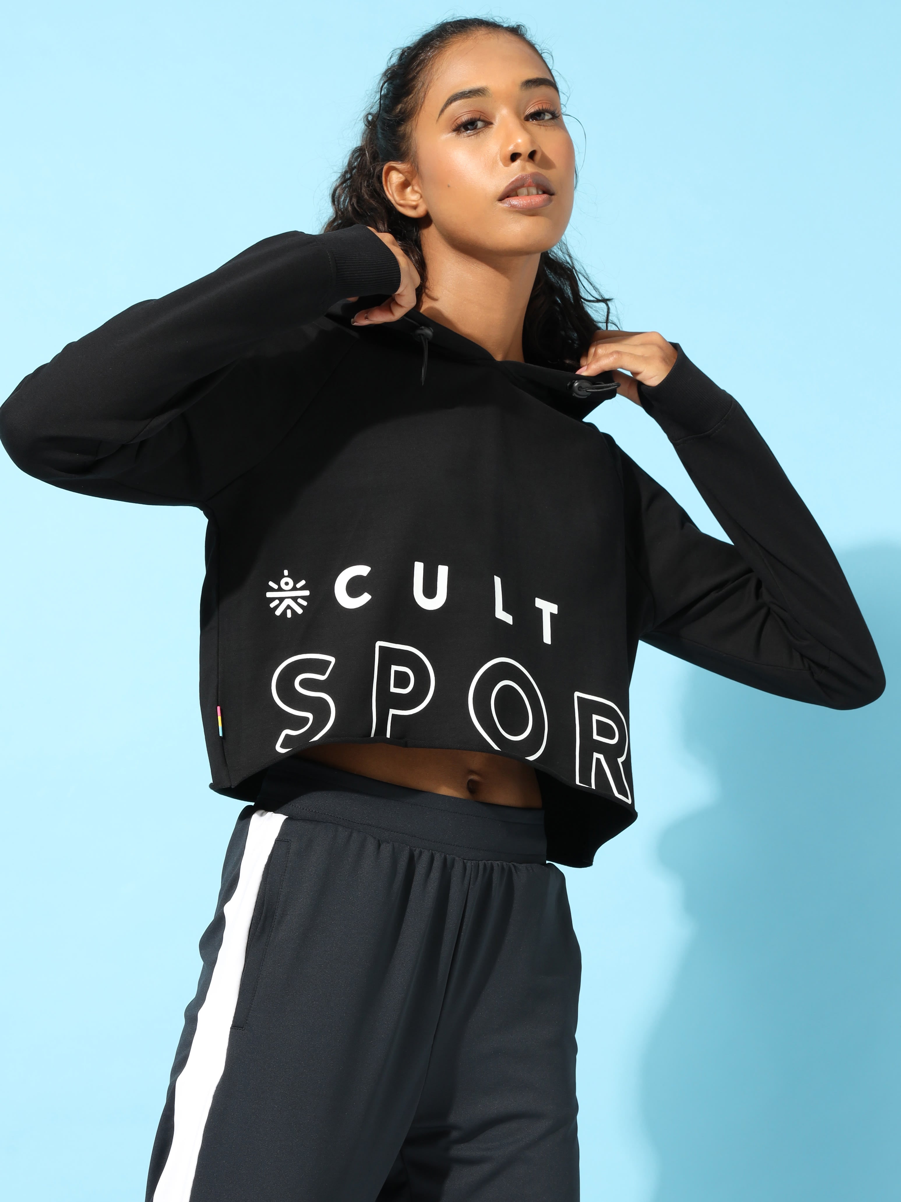 LAYR Crop Sweatshirt