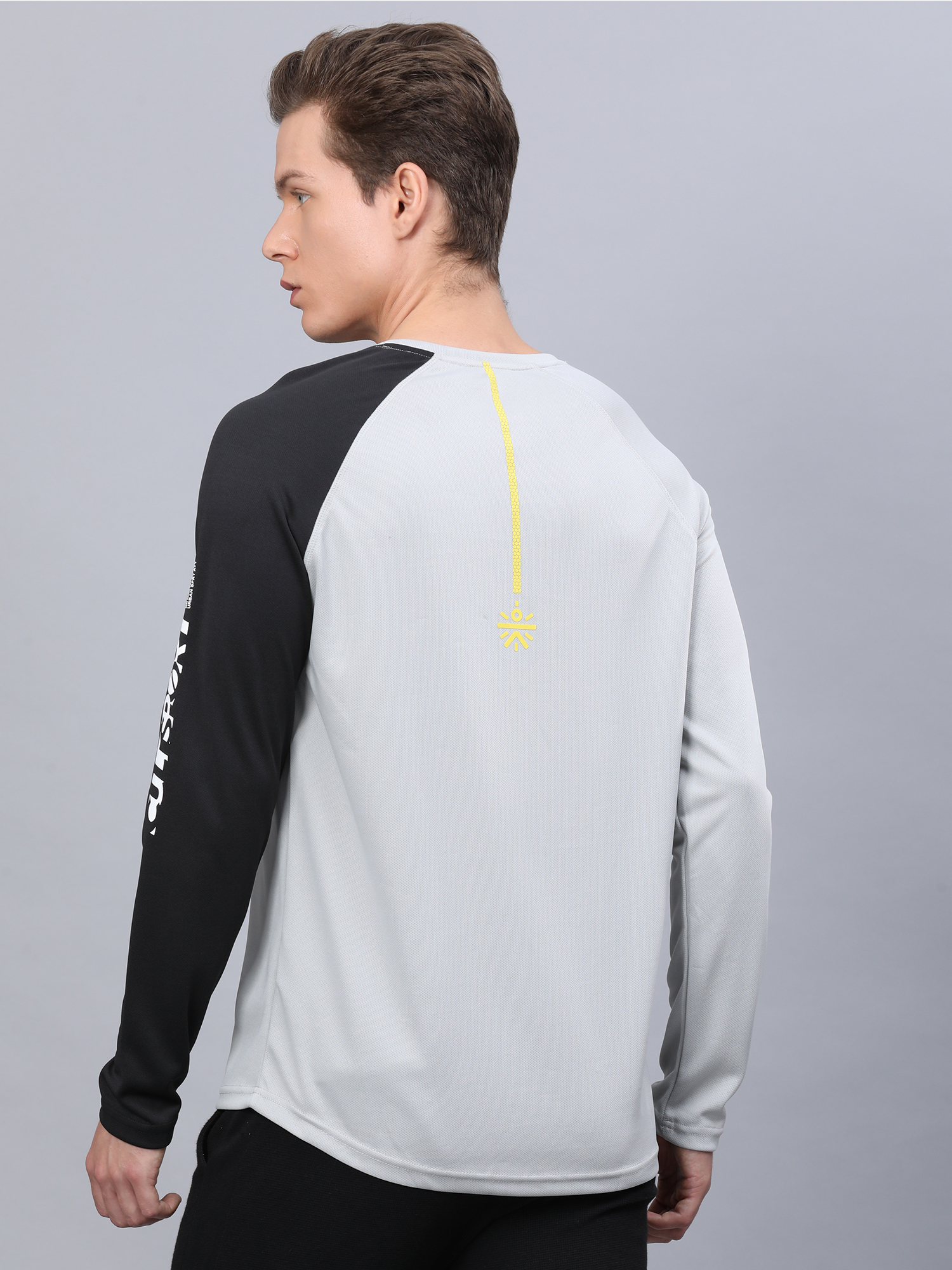 Abstract Unit Grey Tee