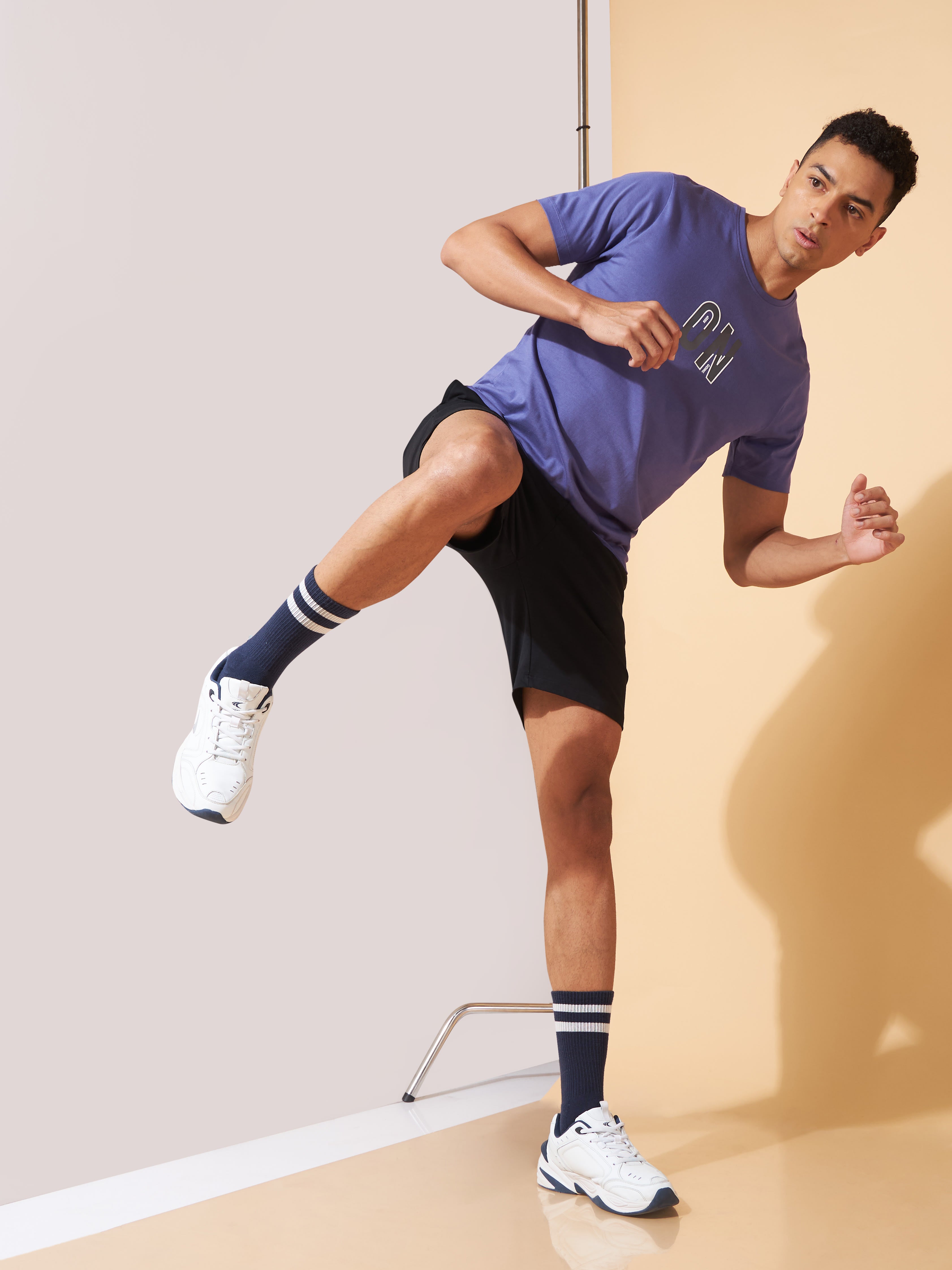 Keep On Going Print T-shirt