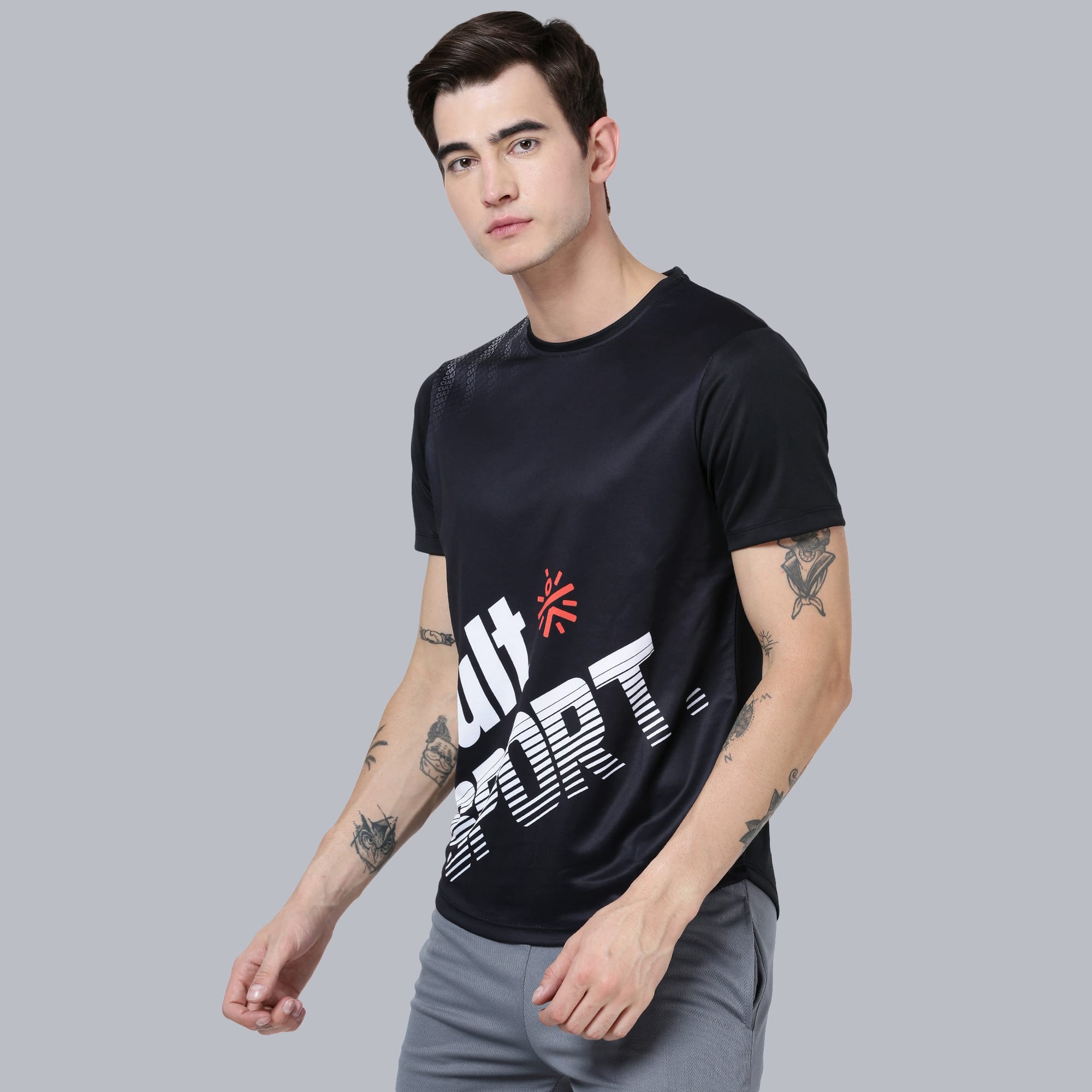 Signature Slim Fit T-shirt - Black