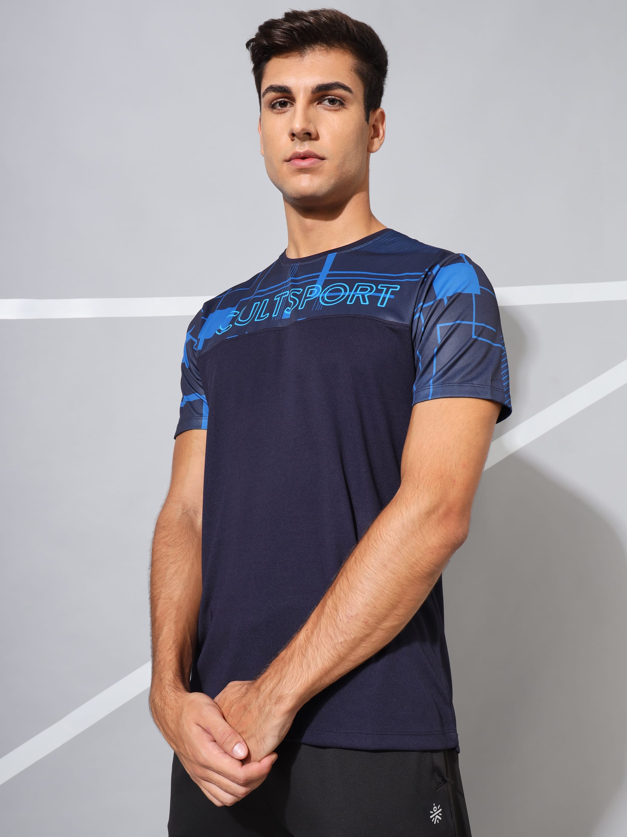 Placement Print Performance T-shirt