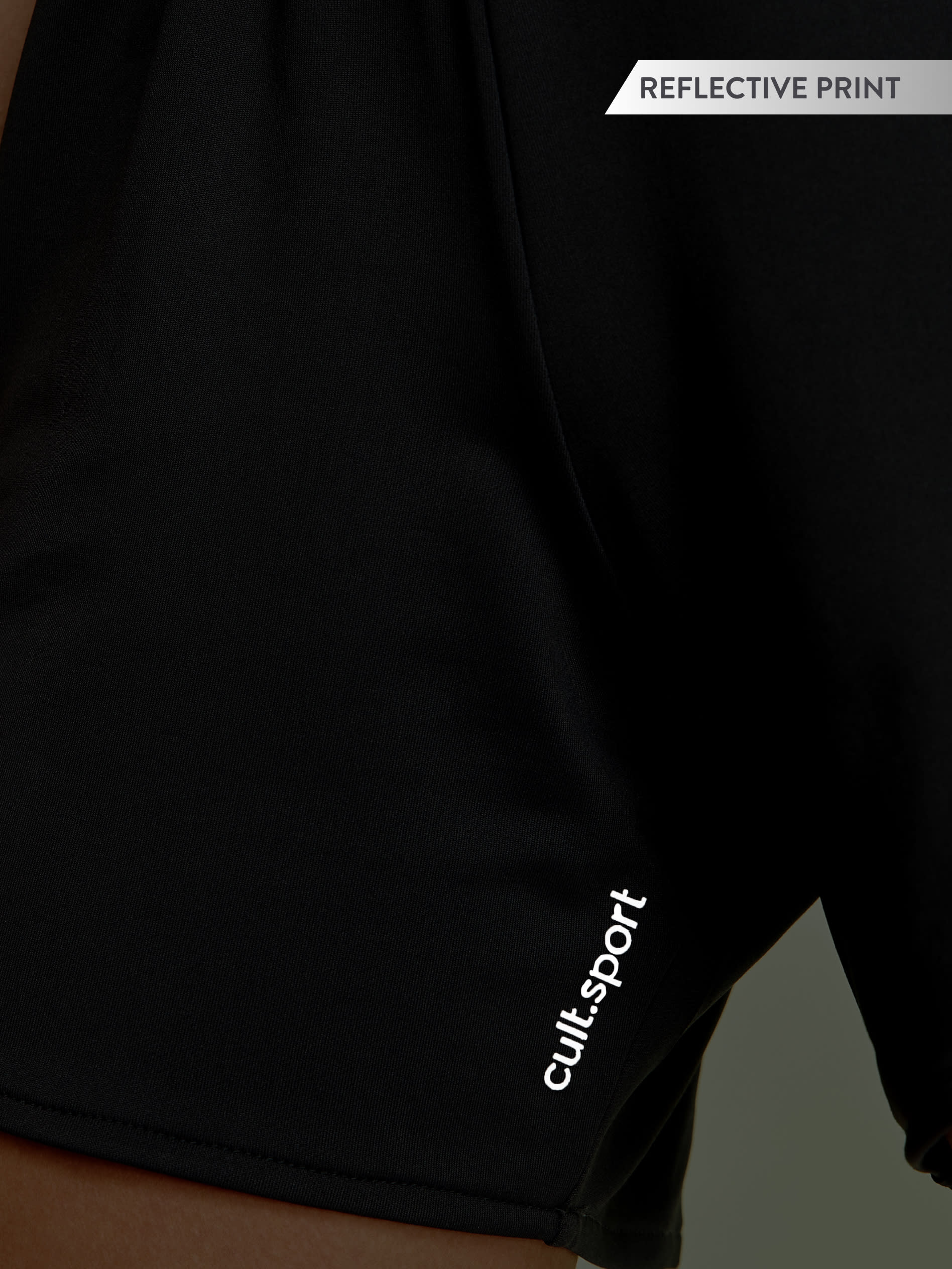 Running Shorts with Adjustable Drawcord