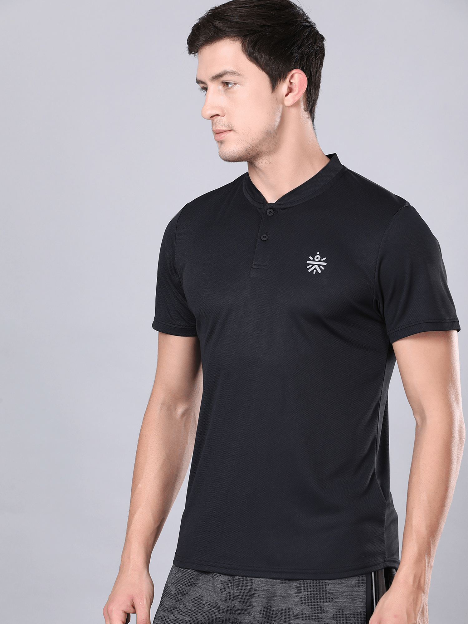 Vital Scheme Black Workout Tee