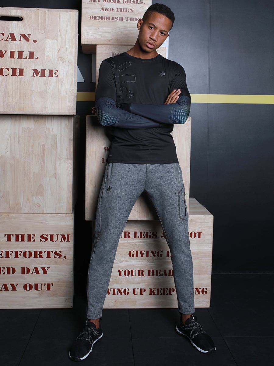 Men Signature Black/Blue Insignia Tee