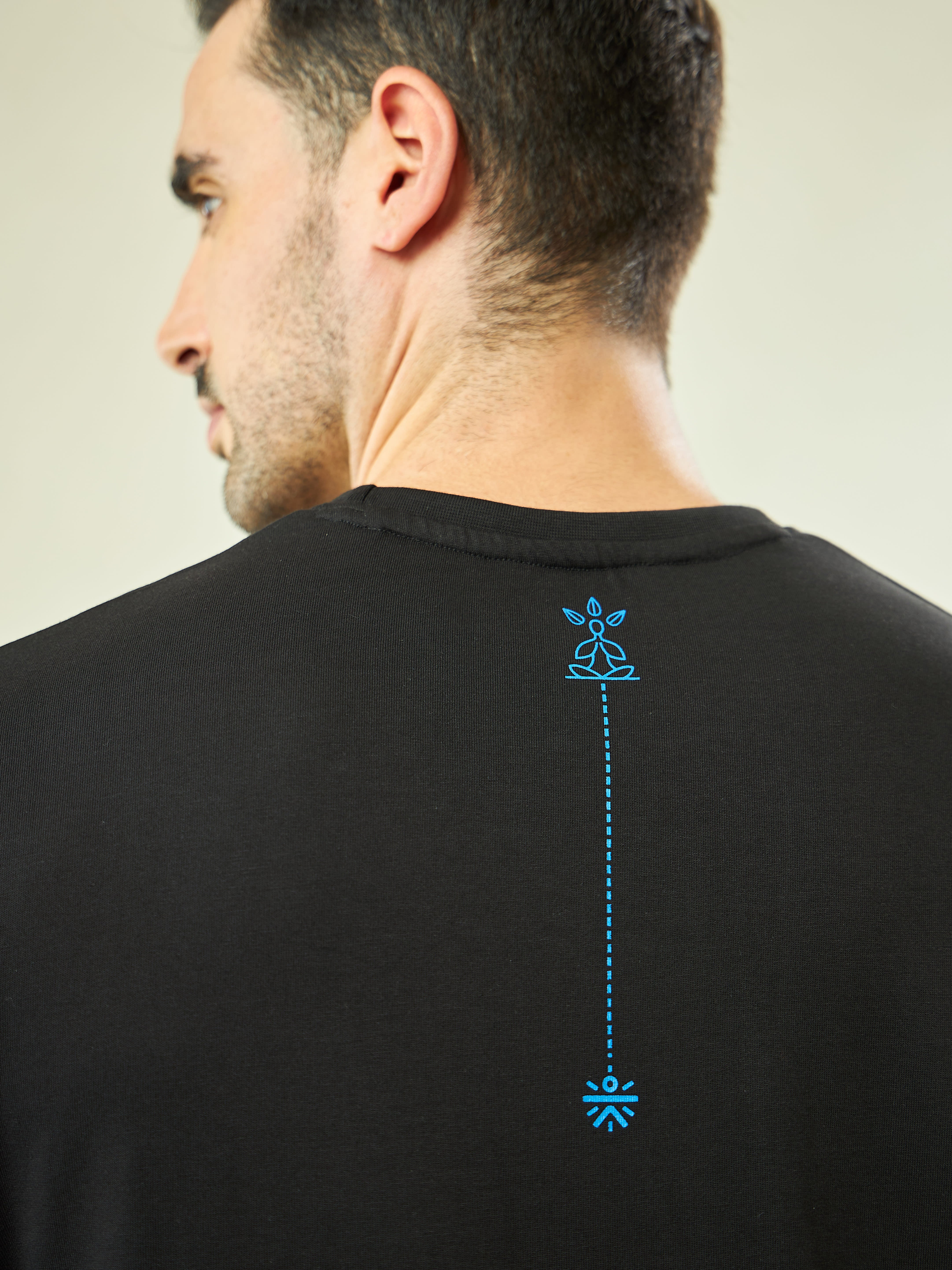 Logo Print Yoga T-shirt