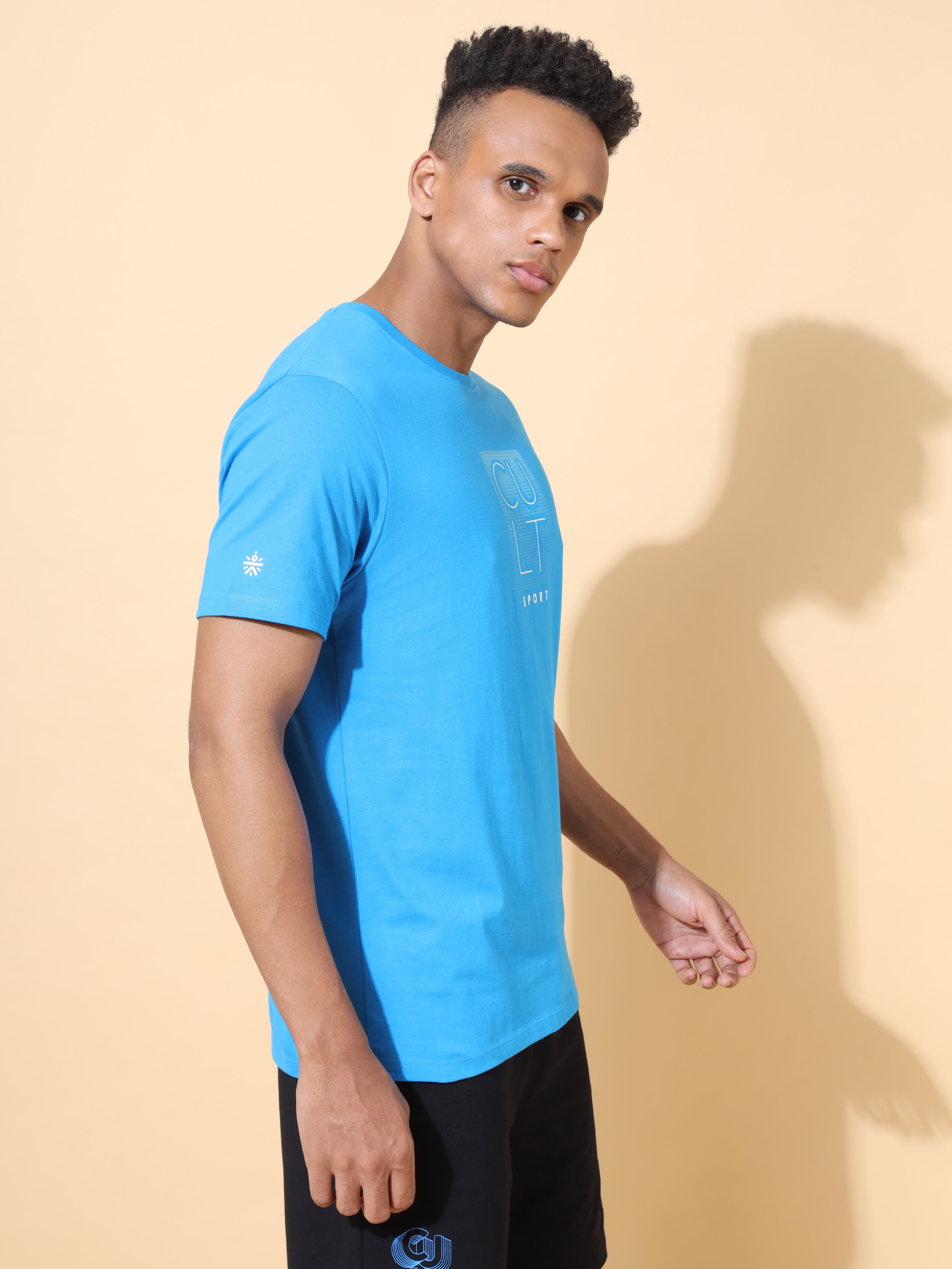 Comfort T-shirt with Tonal Chest Print