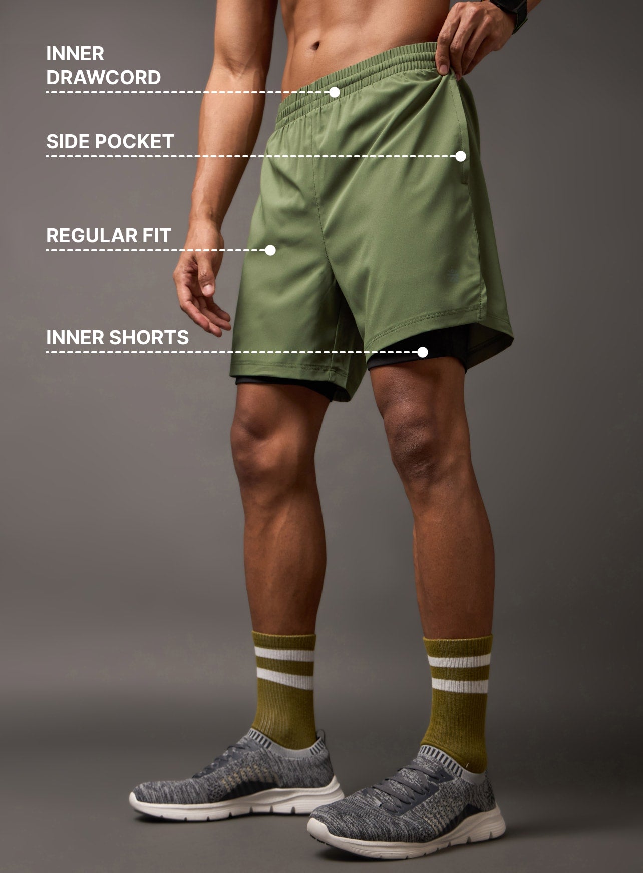 Runner's Pro Built In Shorts