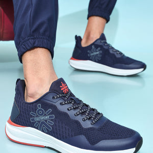 cult Hustle Men Running Shoes - Navy