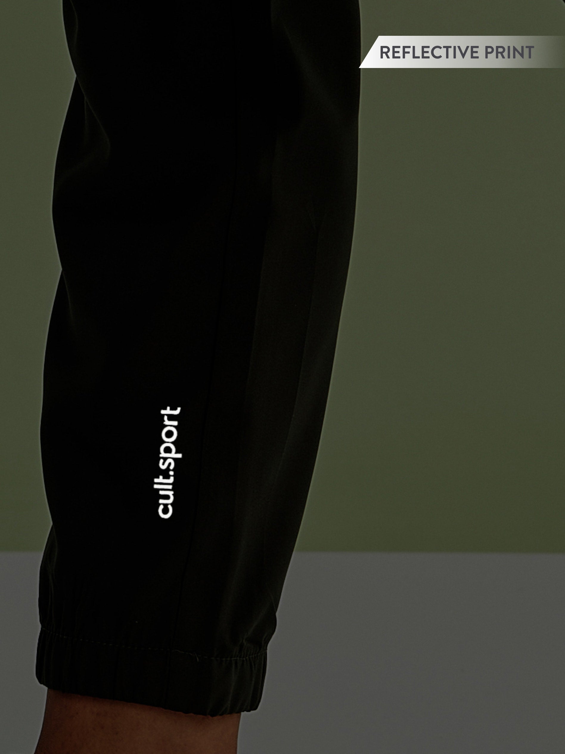 Slim Fit Running Joggers with Drawcord