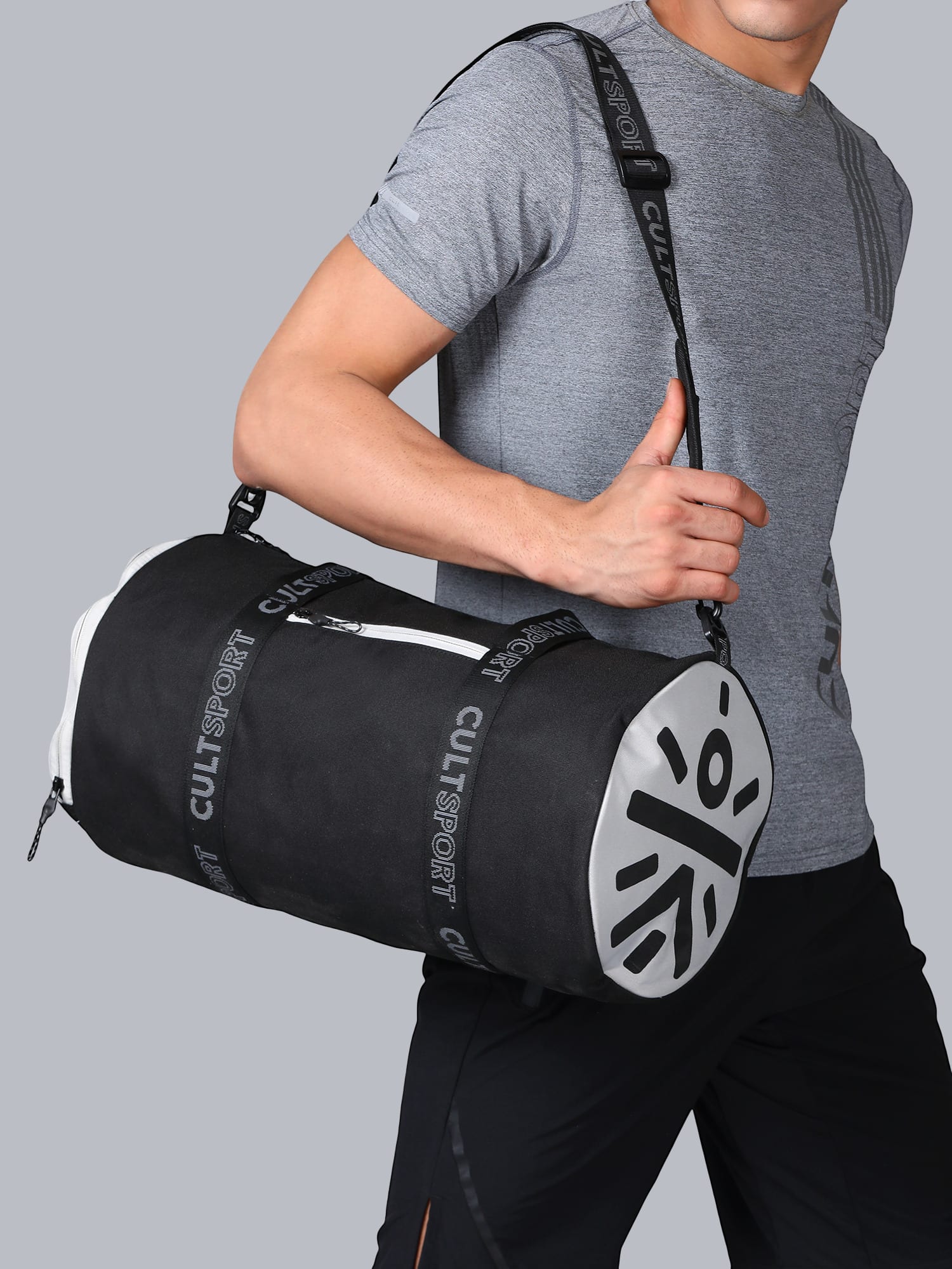 Signature Go-time Black Duffel