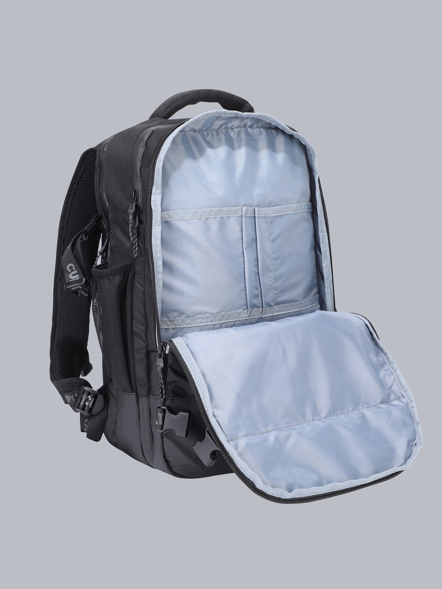 Signature Square Black Backpack