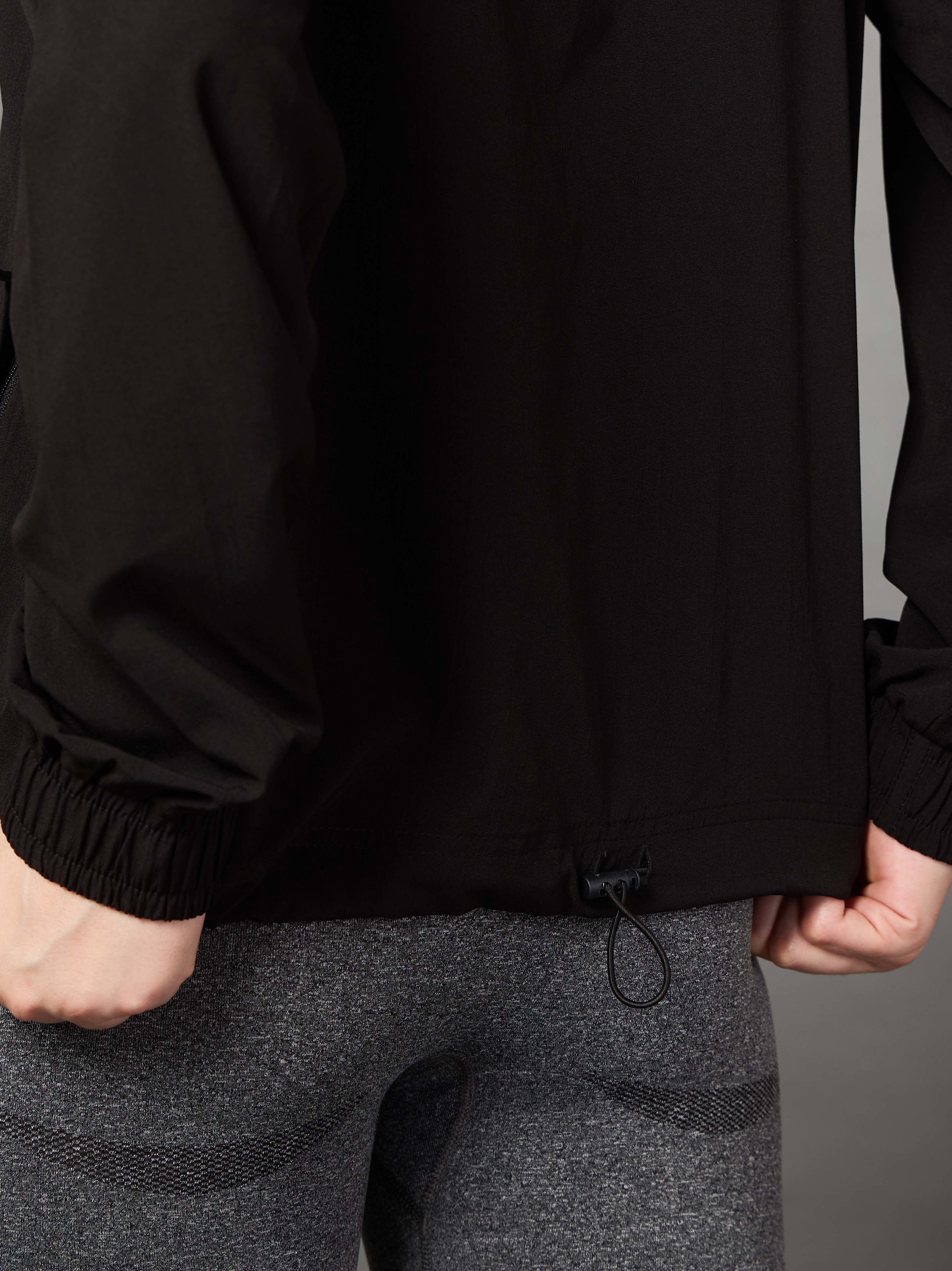 Black Wind Breaker Jacket