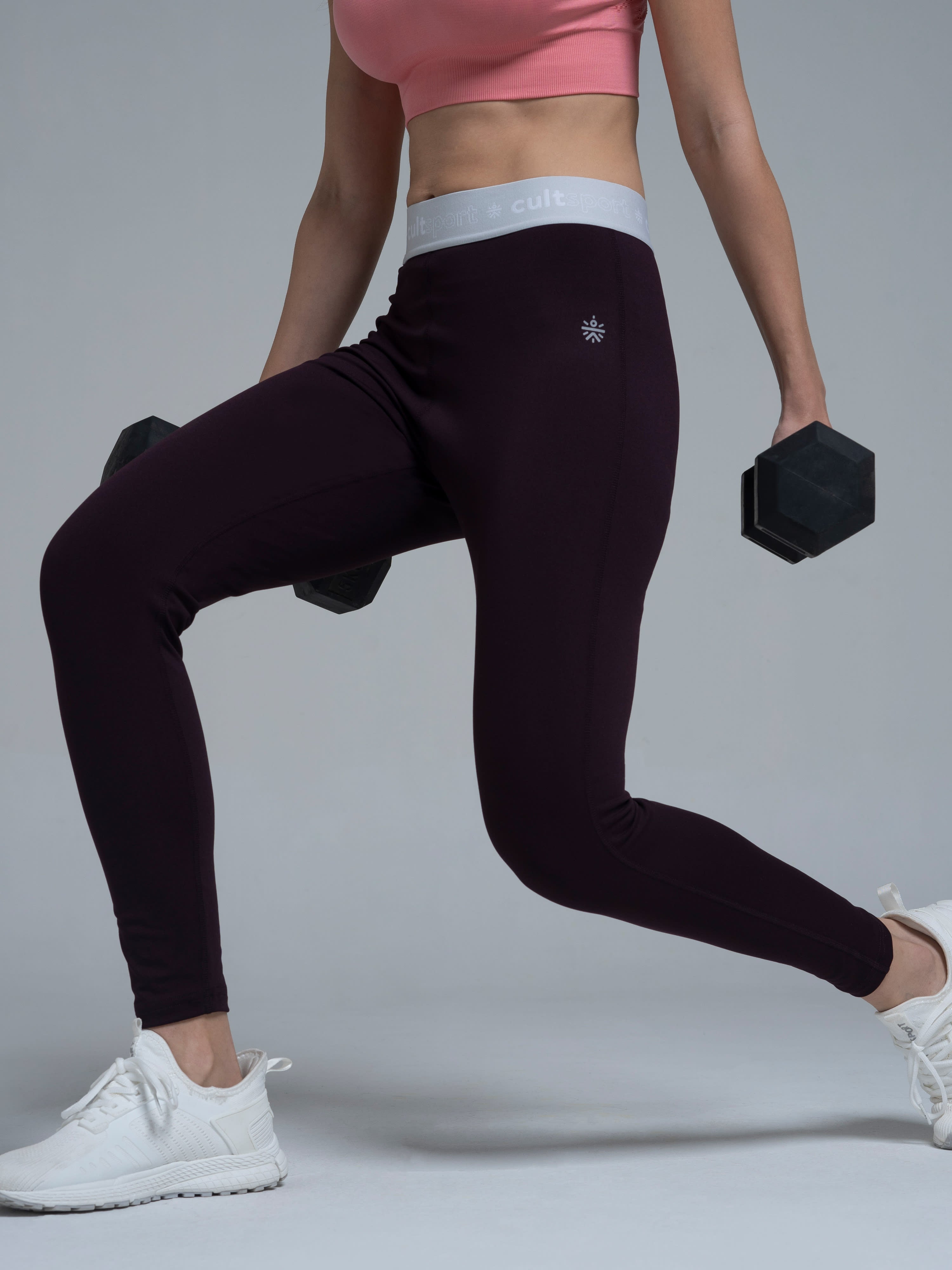 AbsoluteFit Impel Wine Workout Leggings