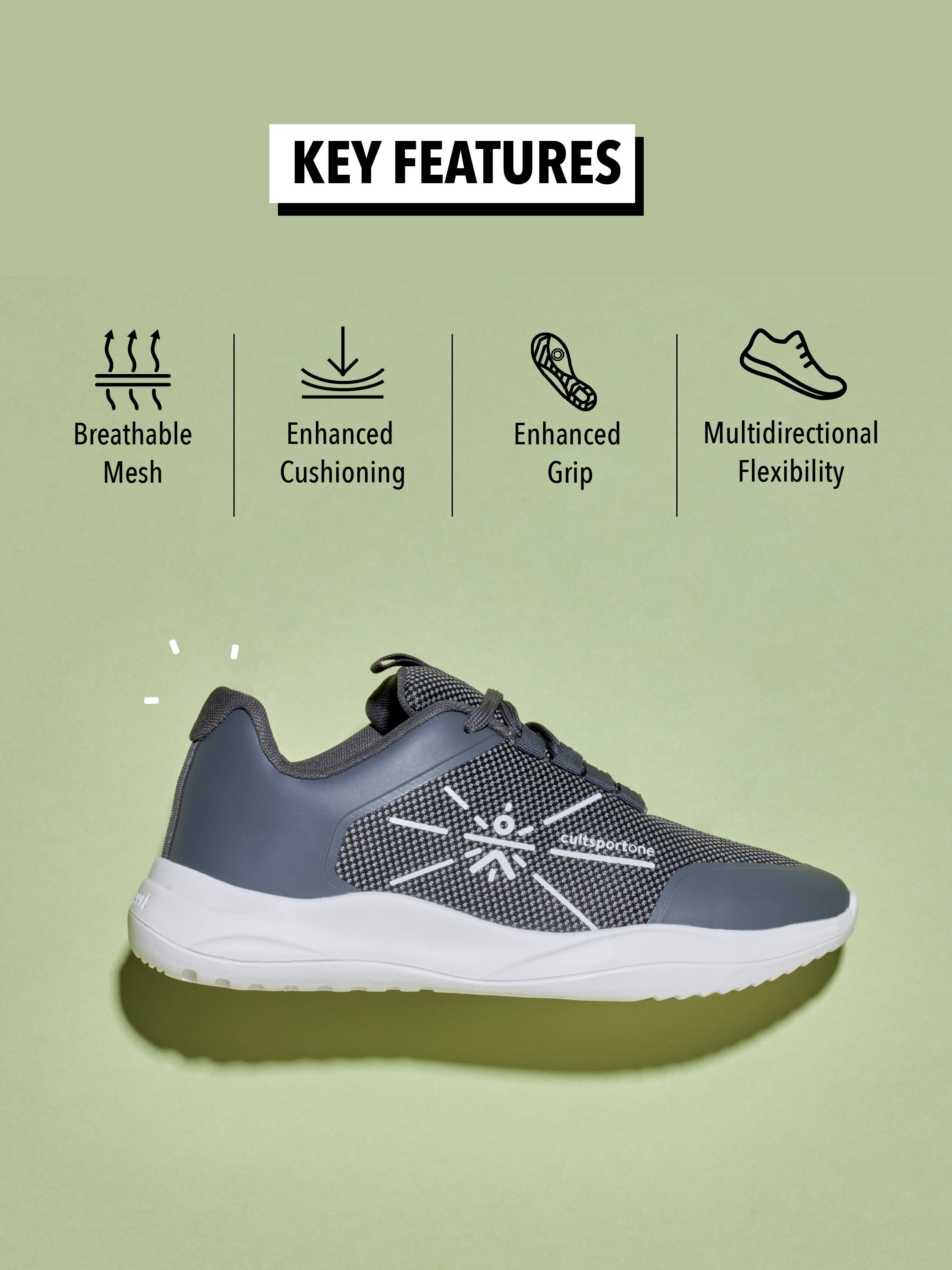 cult Dash Men Running Shoes