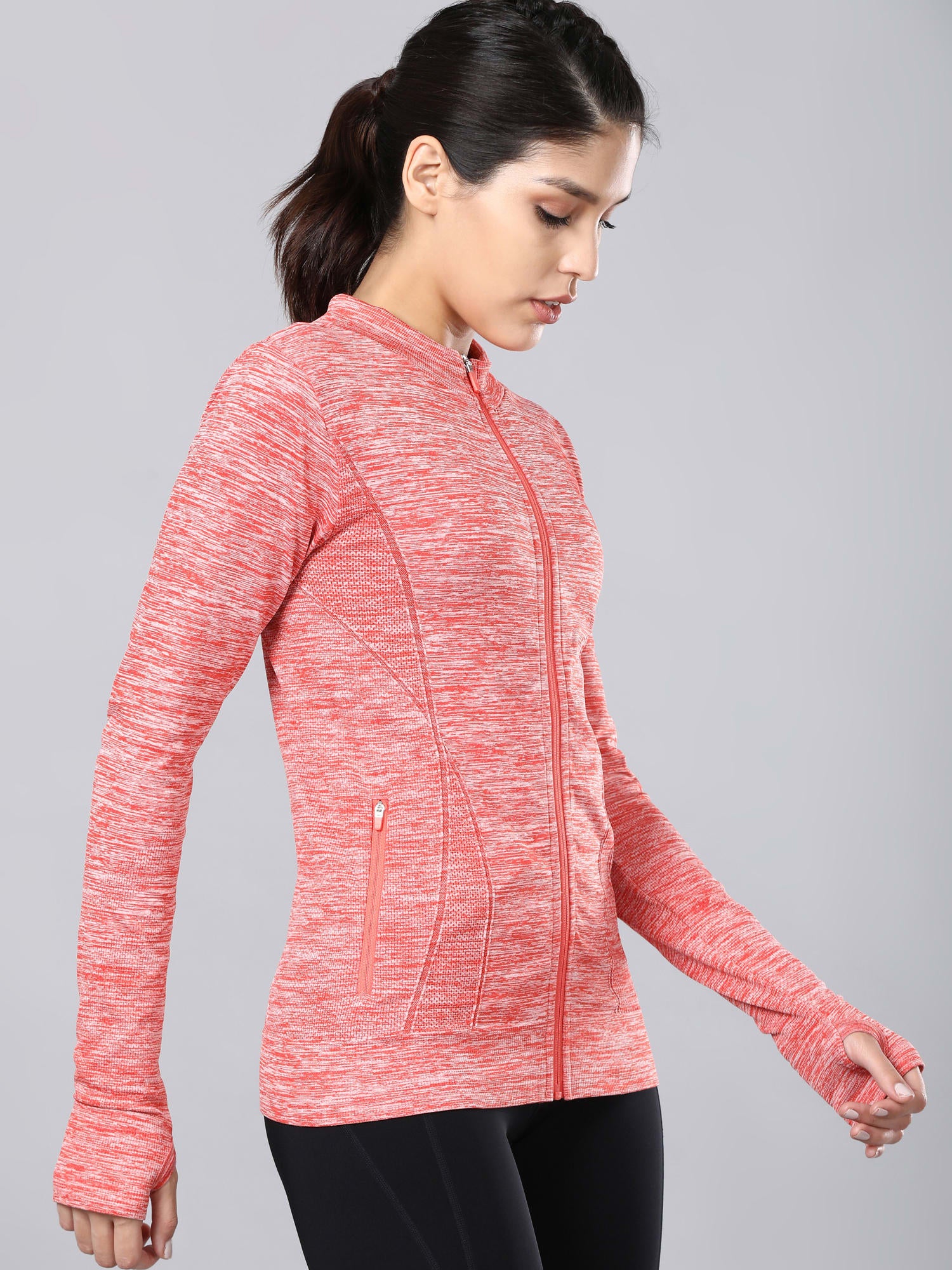 Signature Seamless Pink Sweatshirt