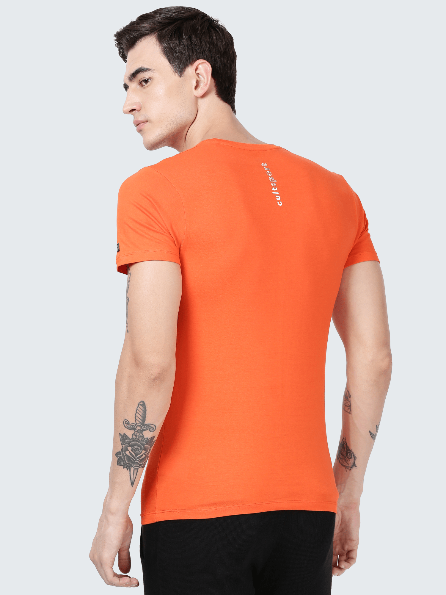 Everydays Mark Orange Cotton Tee