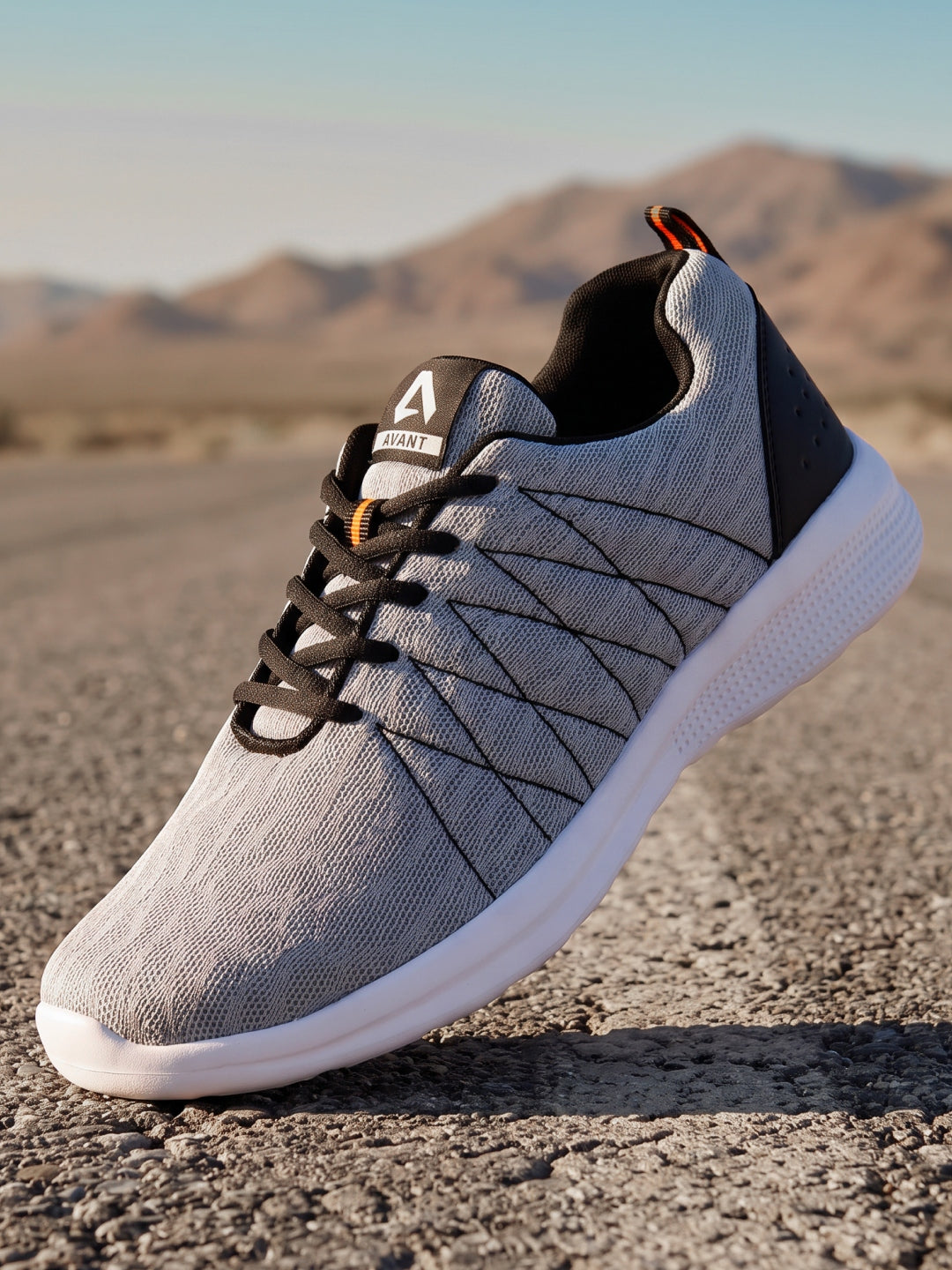 Avant Men's Ultra Light Running and Training Shoes - Grey