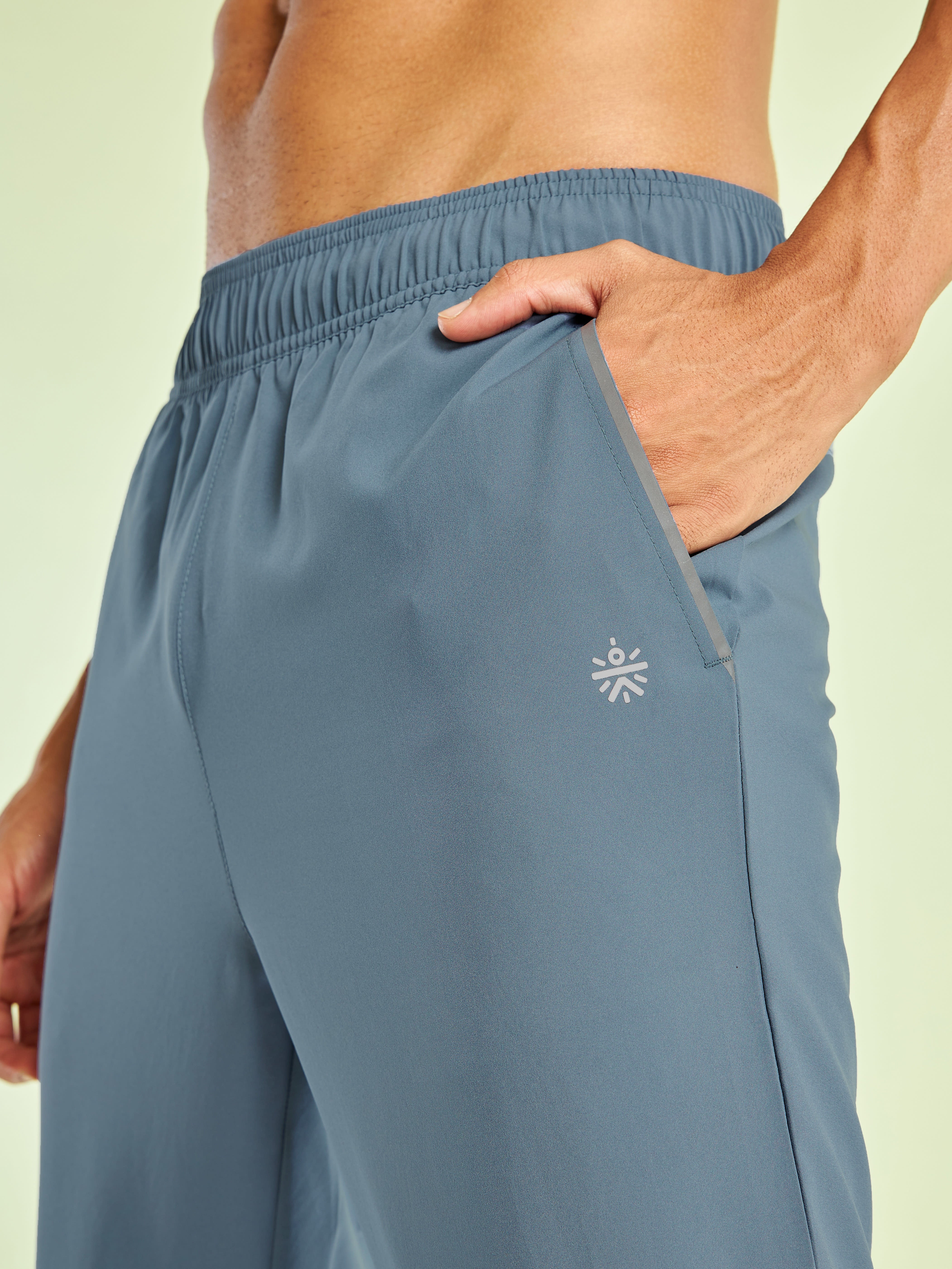 Running Joggers with Contrast Back Panel