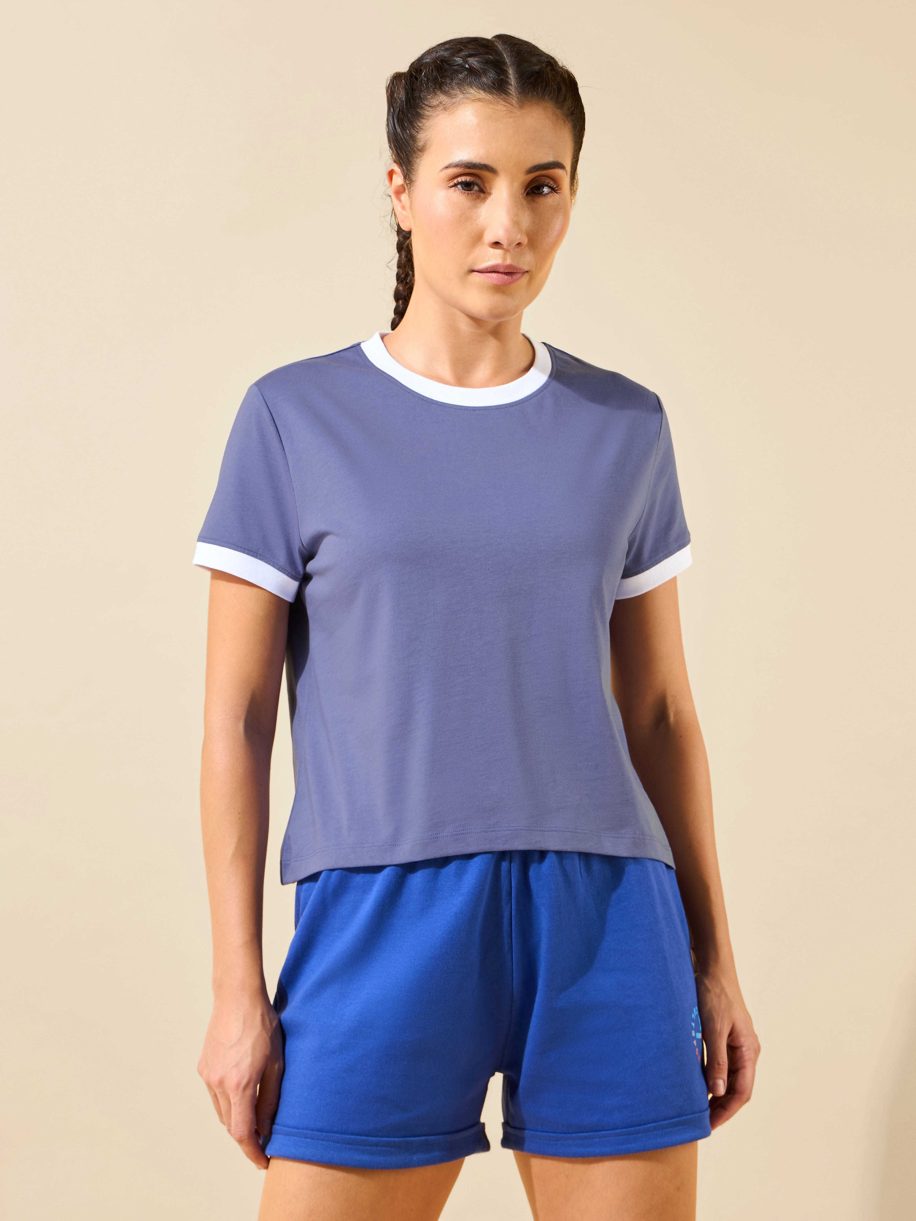 High Impact Cropped Training T-shirt