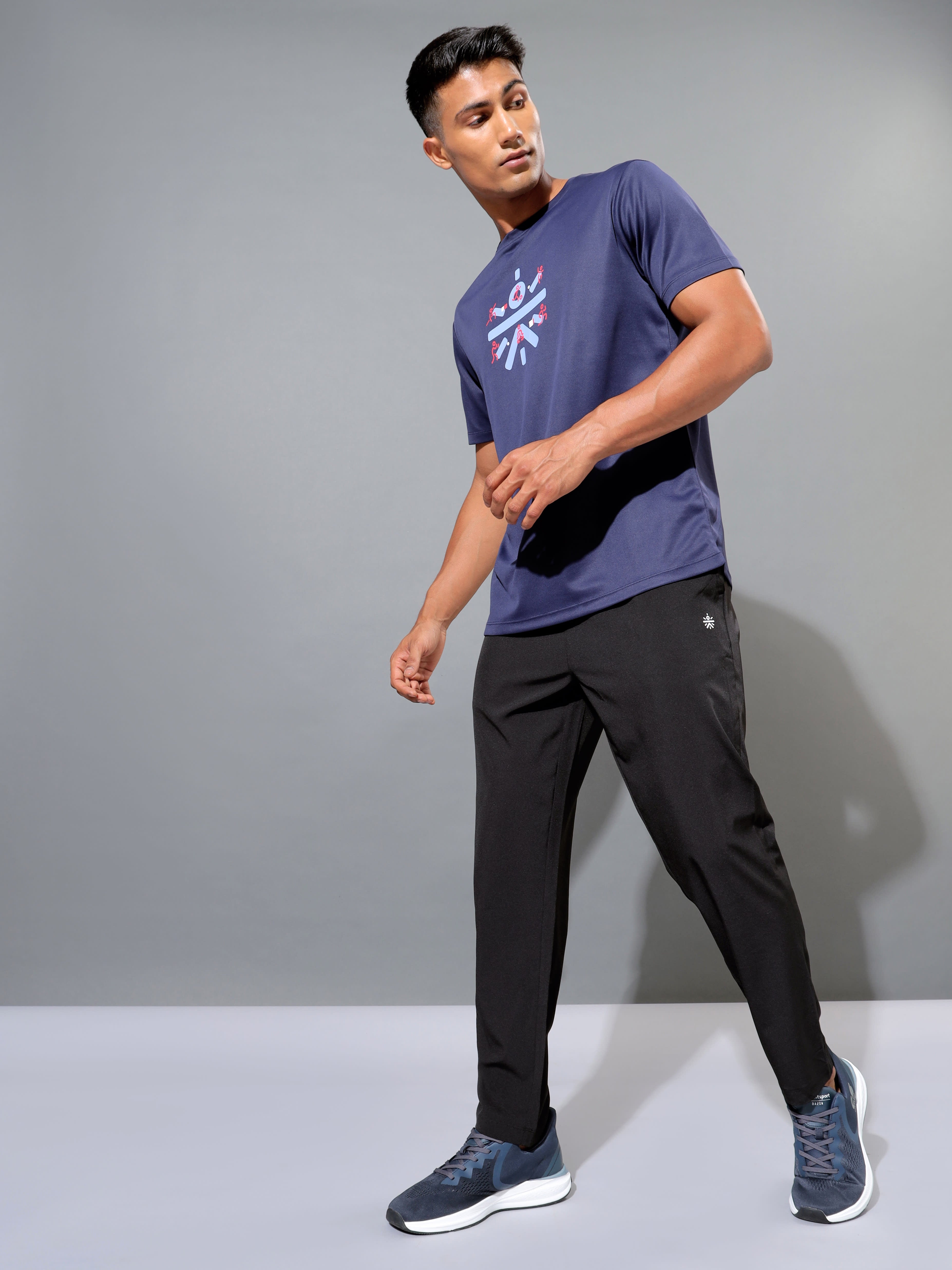 Solid Active Straight Joggers