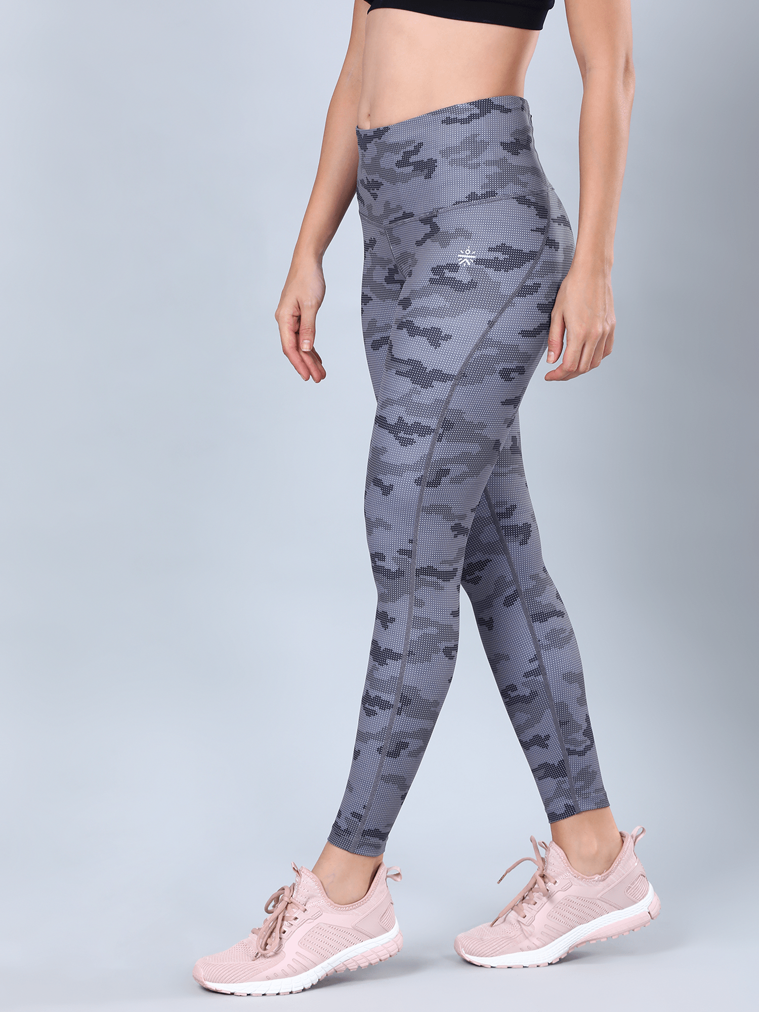 AbsoluteFit Camo Grey Workout Leggings