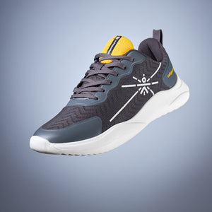 cult Lope Men Running Shoes - Grey/Yellow