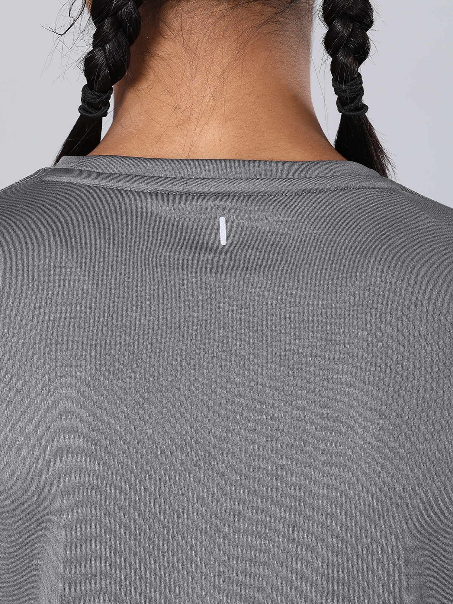 Code Graph Grey Workout Tee