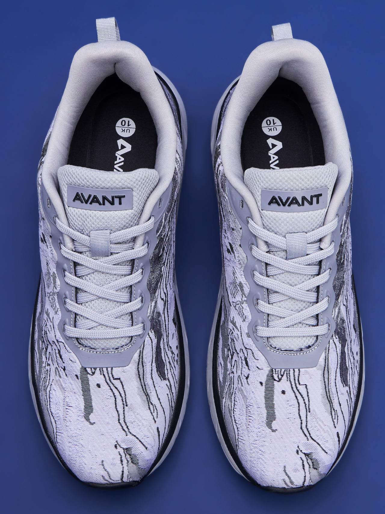 Avant Men's Storm Running Shoes- Grey/Black