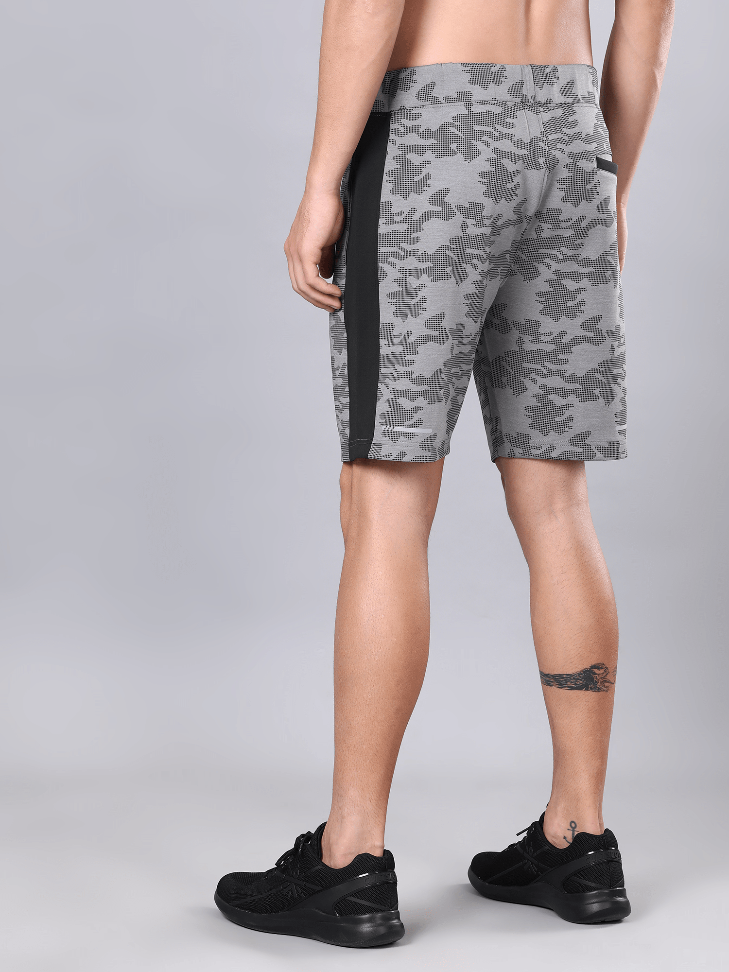 Signature Camo Grey Shorts