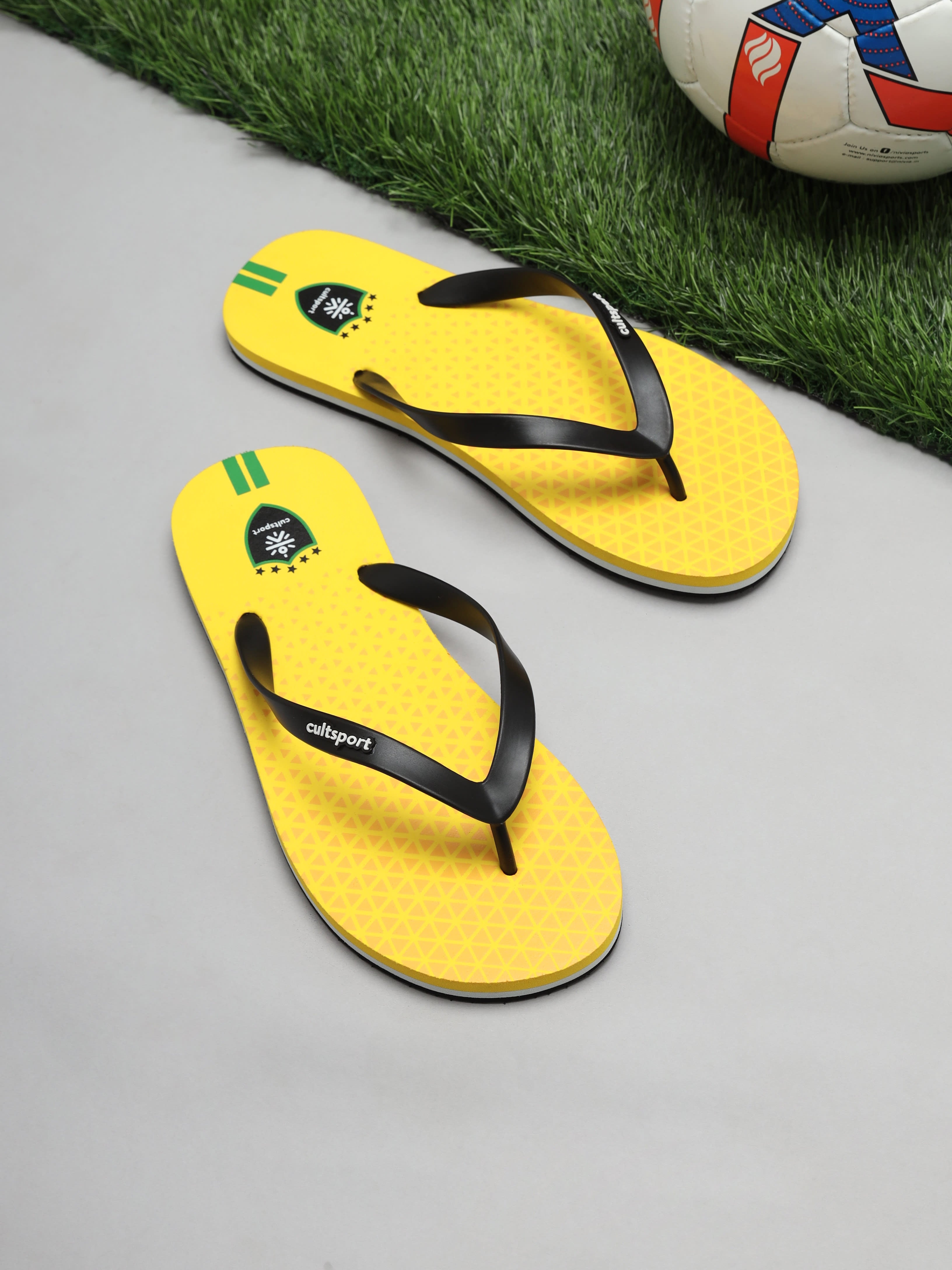 cult Team Brazil Flip Flops
