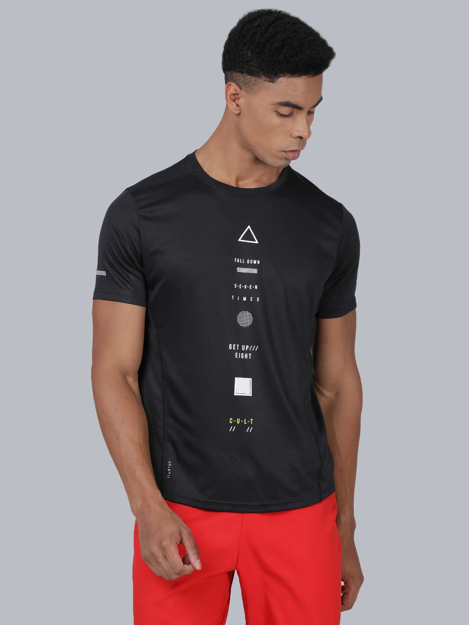Code Push Black Gym Tee