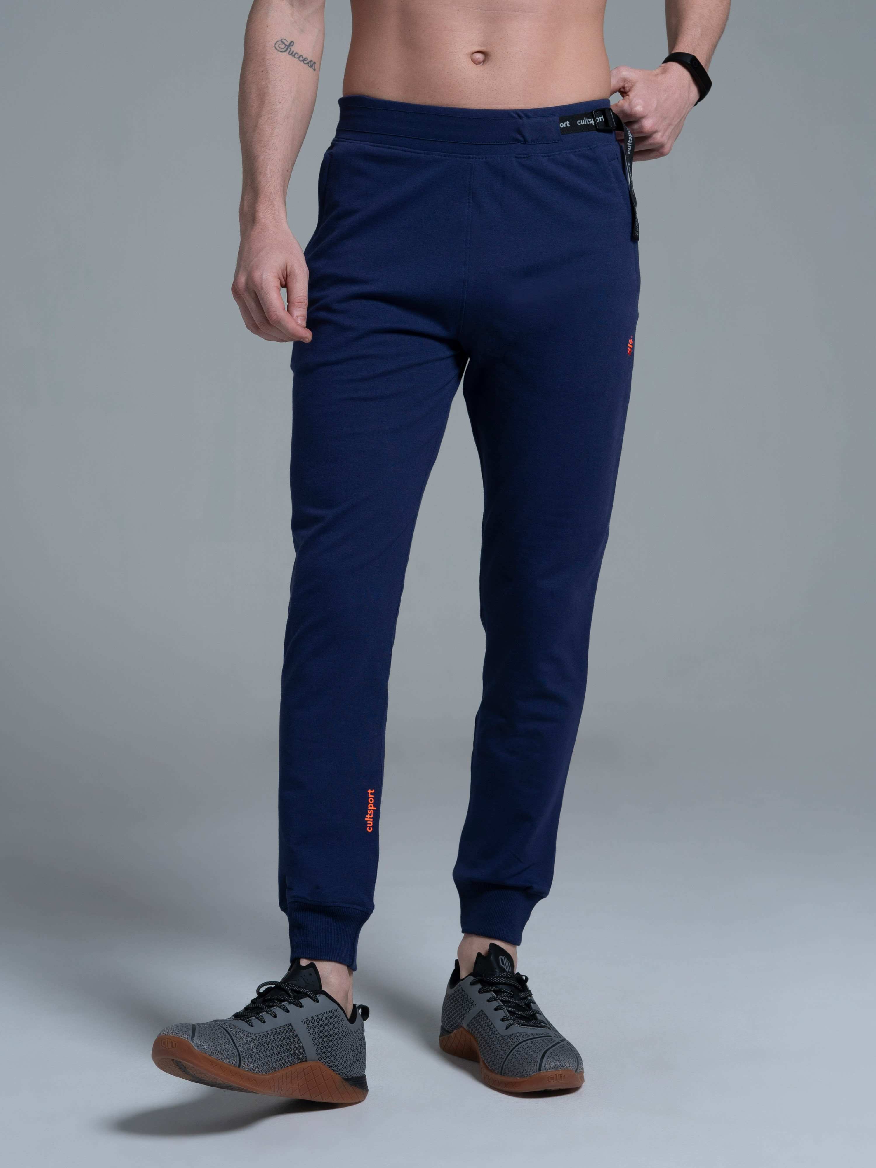 Flexoft Men's Solid Joggers