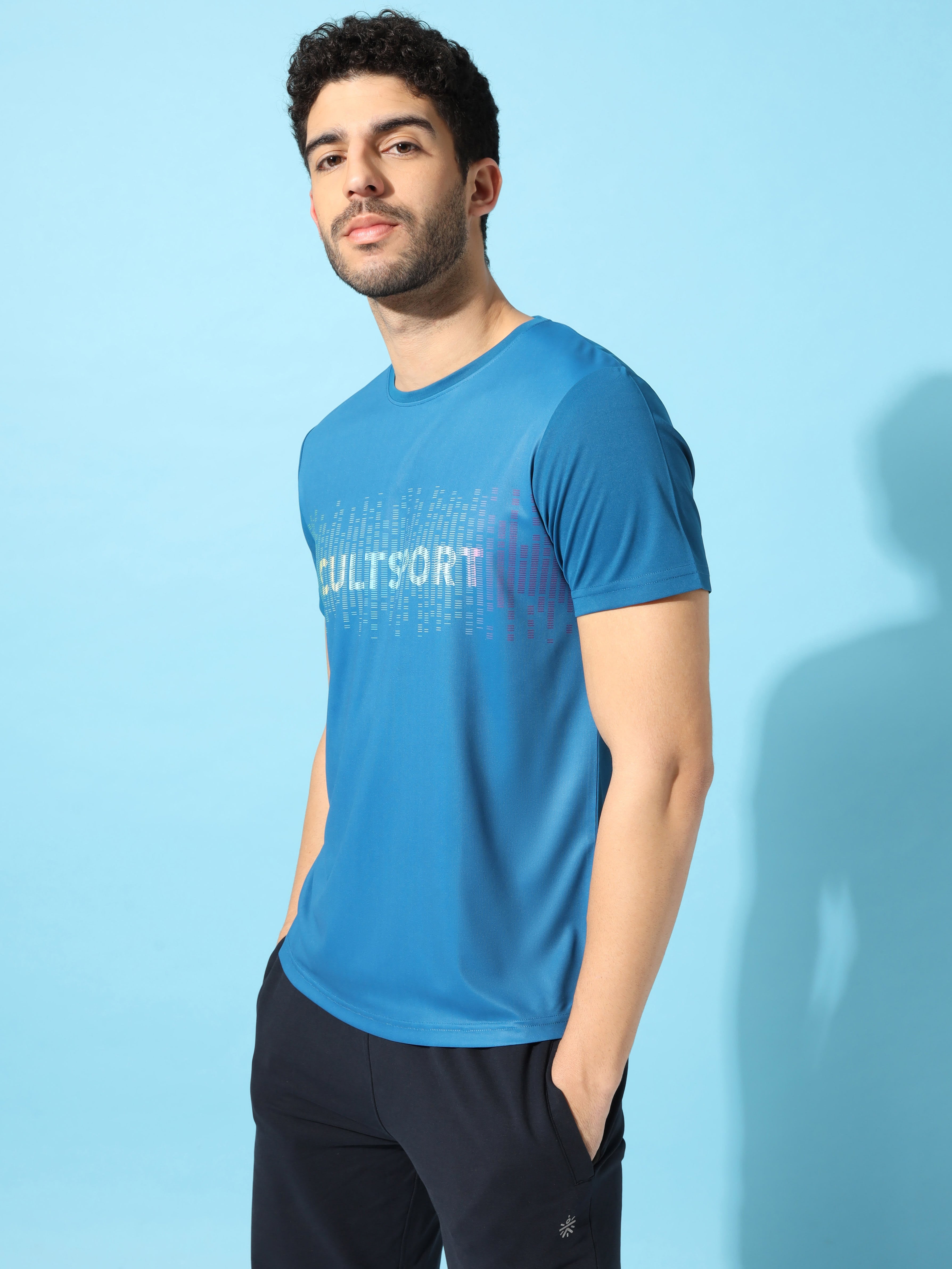 Pixel Graphic Print T-shirt