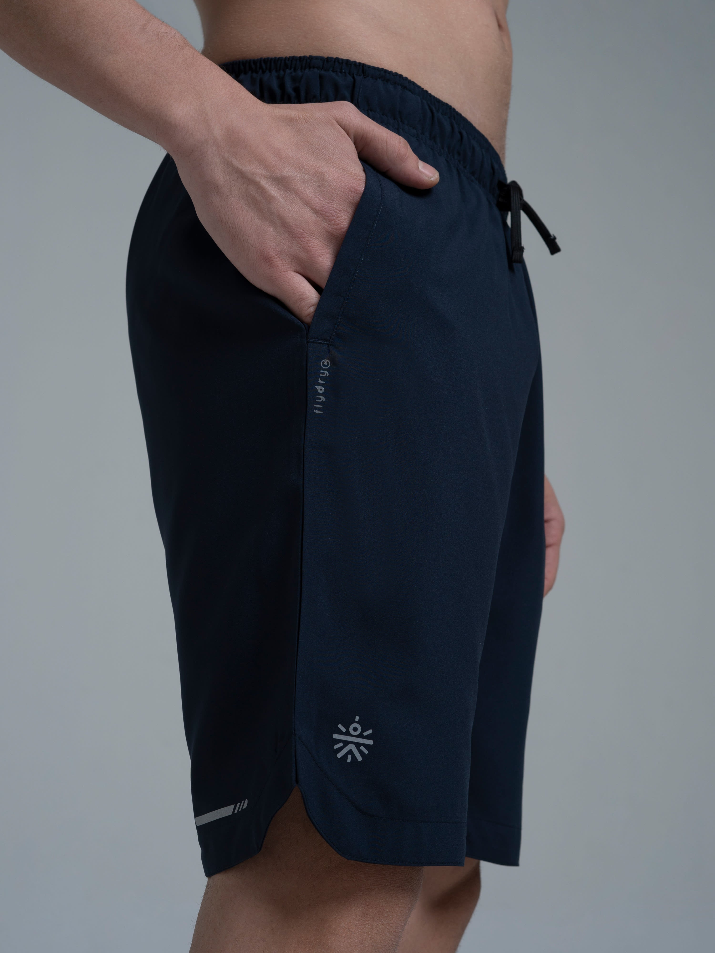 Vital Blaze Navy Gym Shorts